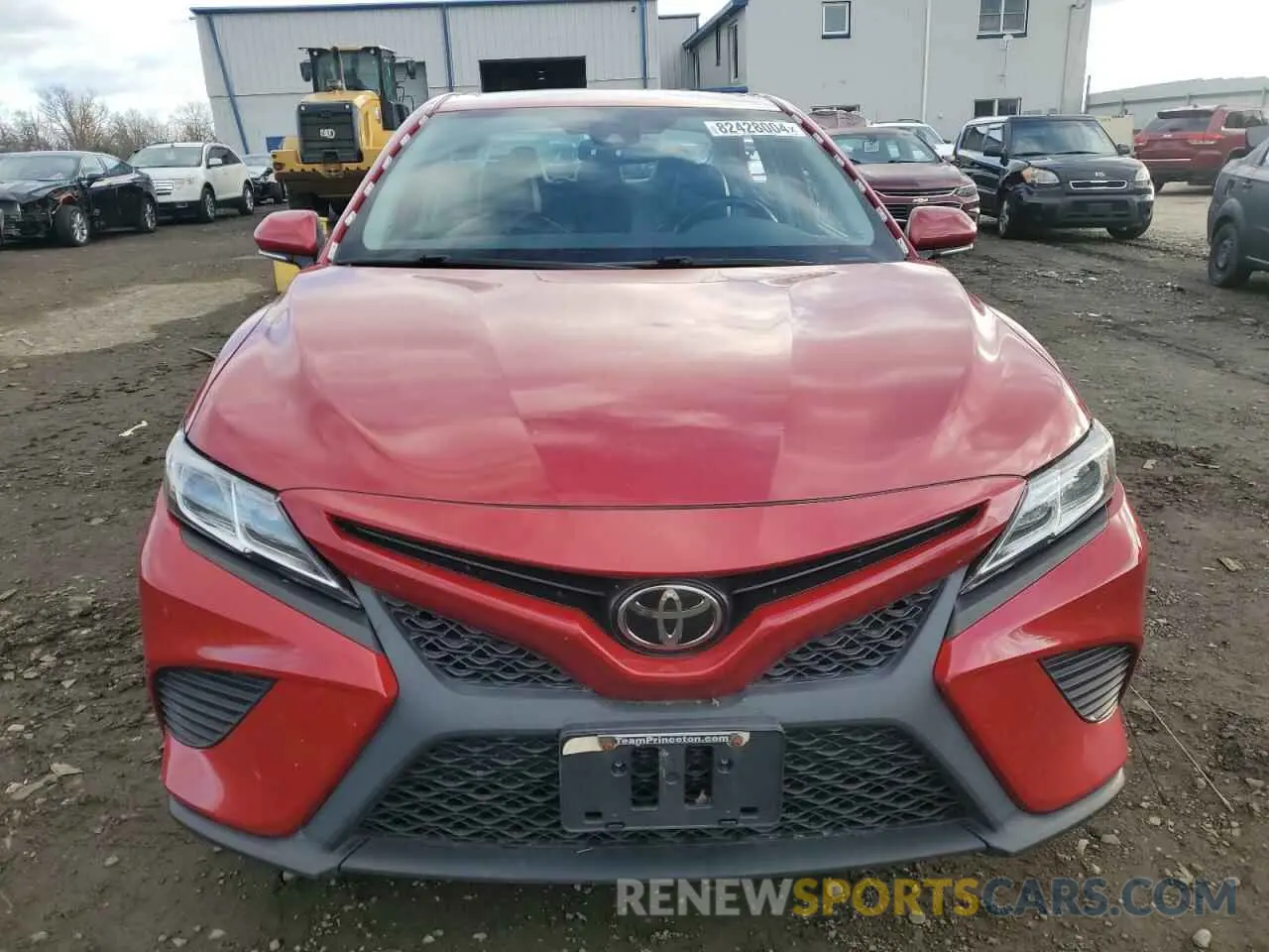 5 fotografías del automóvil dañado 4T1B11HK7KU167190 TOYOTA CAMRY 2019