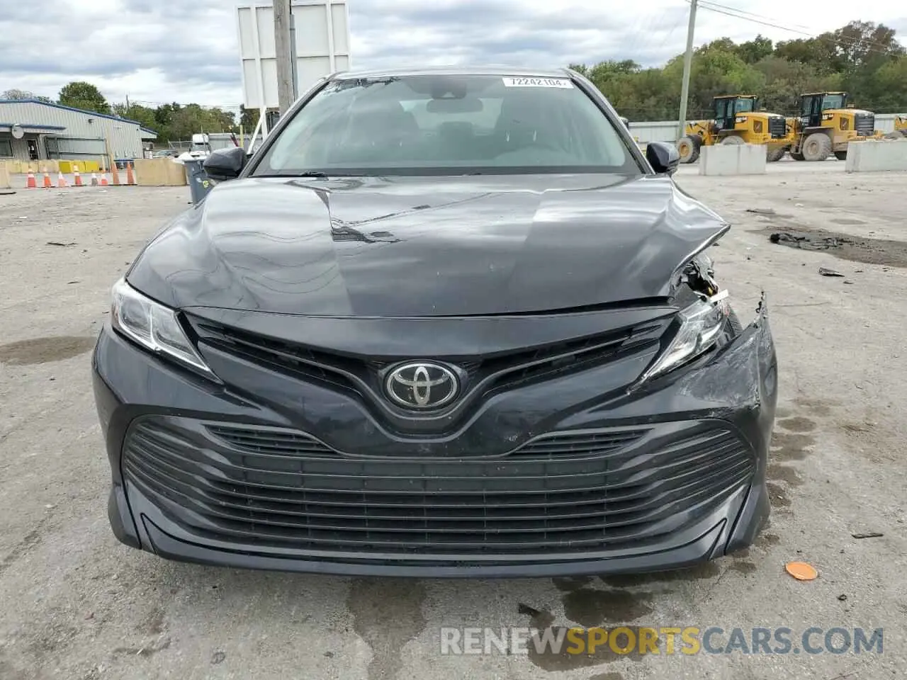5 fotografías del automóvil dañado 4T1B11HK7KU172258 TOYOTA CAMRY 2019