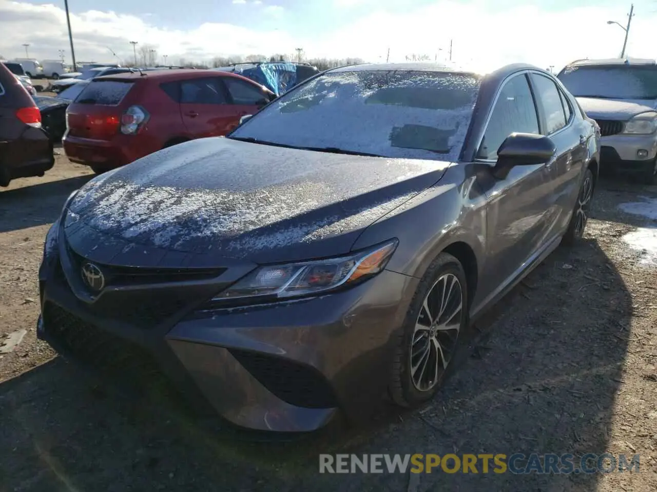 2 fotografías del automóvil dañado 4T1B11HK7KU172308 TOYOTA CAMRY 2019