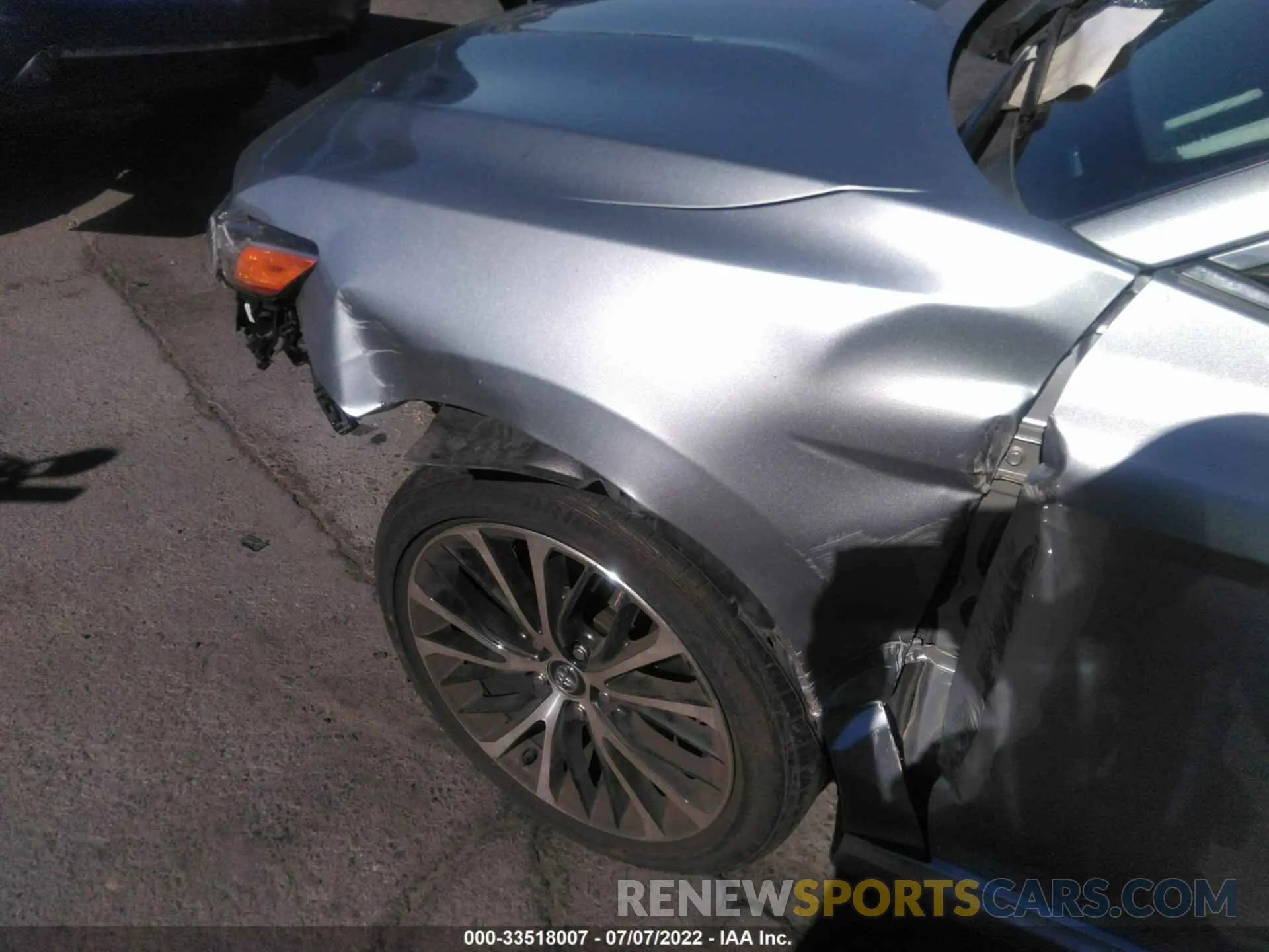 6 fotografías del automóvil dañado 4T1B11HK7KU189691 TOYOTA CAMRY 2019