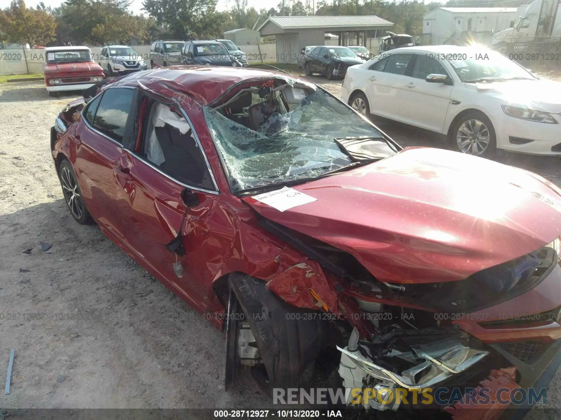 6 fotografías del automóvil dañado 4T1B11HK7KU211978 TOYOTA CAMRY 2019