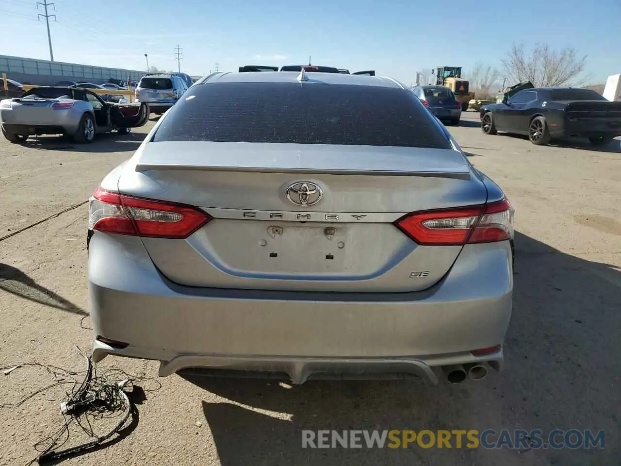 6 fotografías del automóvil dañado 4T1B11HK7KU216677 TOYOTA CAMRY 2019