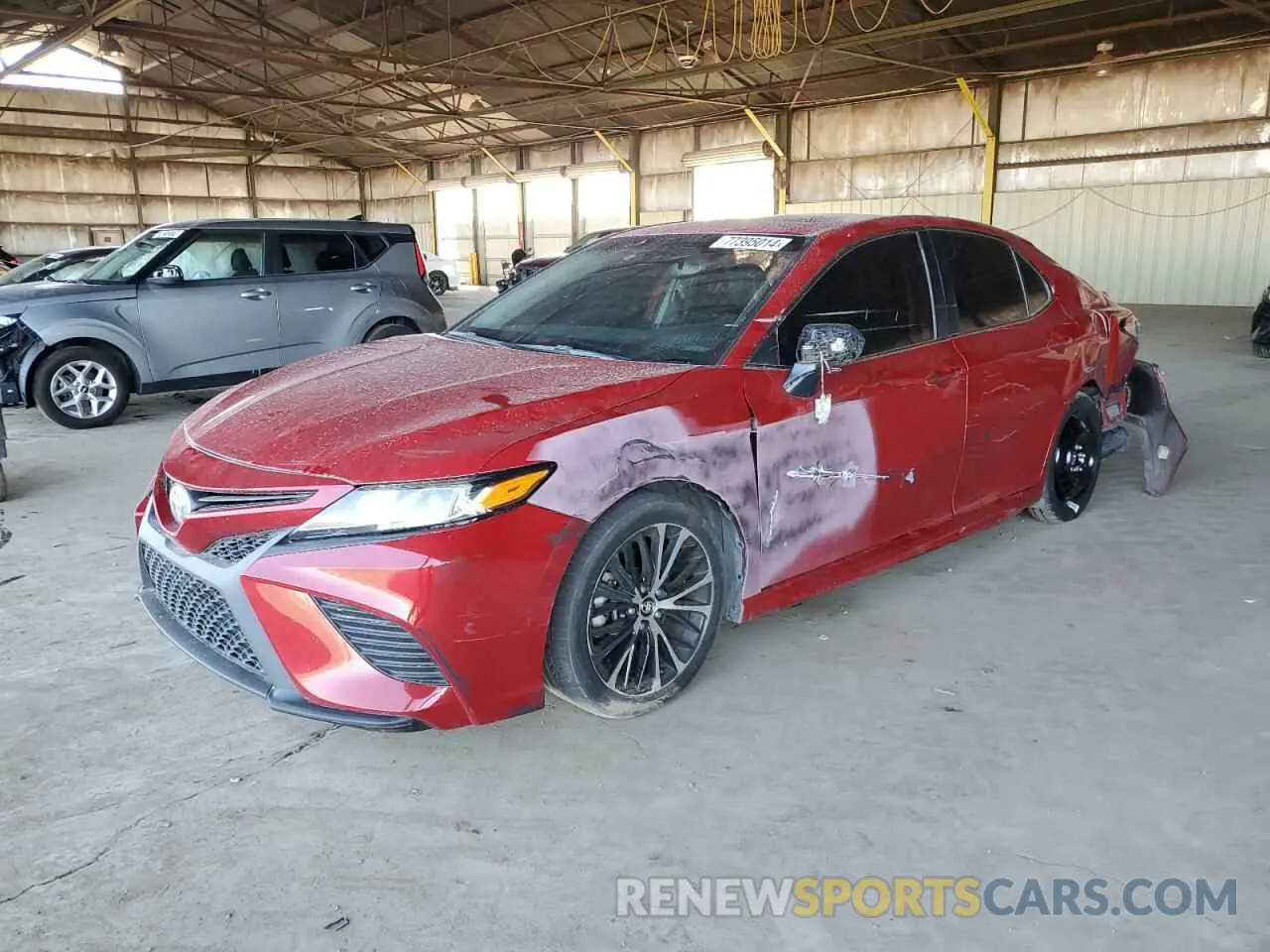 1 fotografías del automóvil dañado 4T1B11HK7KU218073 TOYOTA CAMRY 2019
