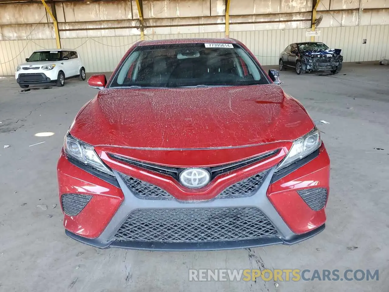 5 fotografías del automóvil dañado 4T1B11HK7KU218073 TOYOTA CAMRY 2019