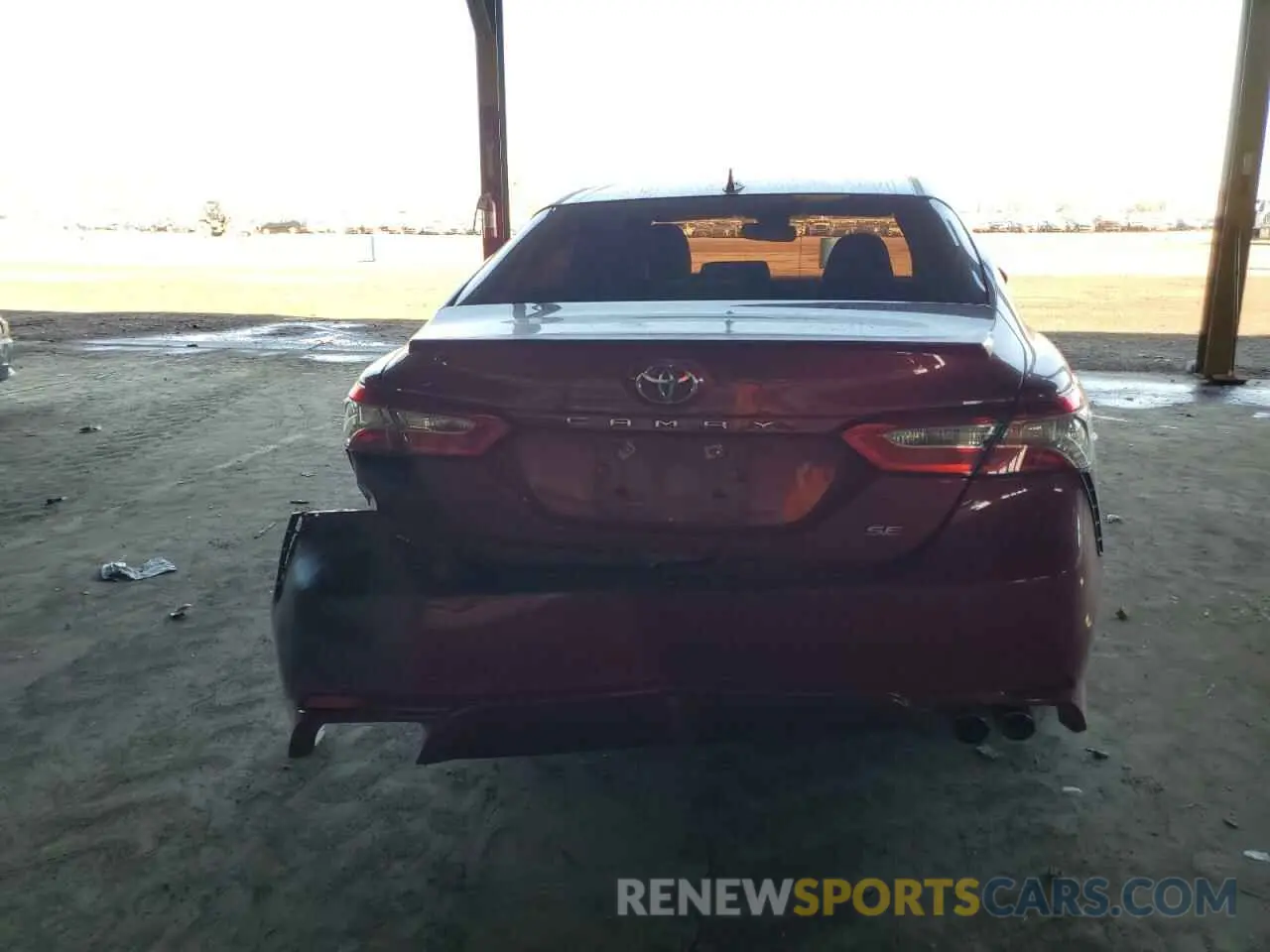 6 fotografías del automóvil dañado 4T1B11HK7KU218073 TOYOTA CAMRY 2019