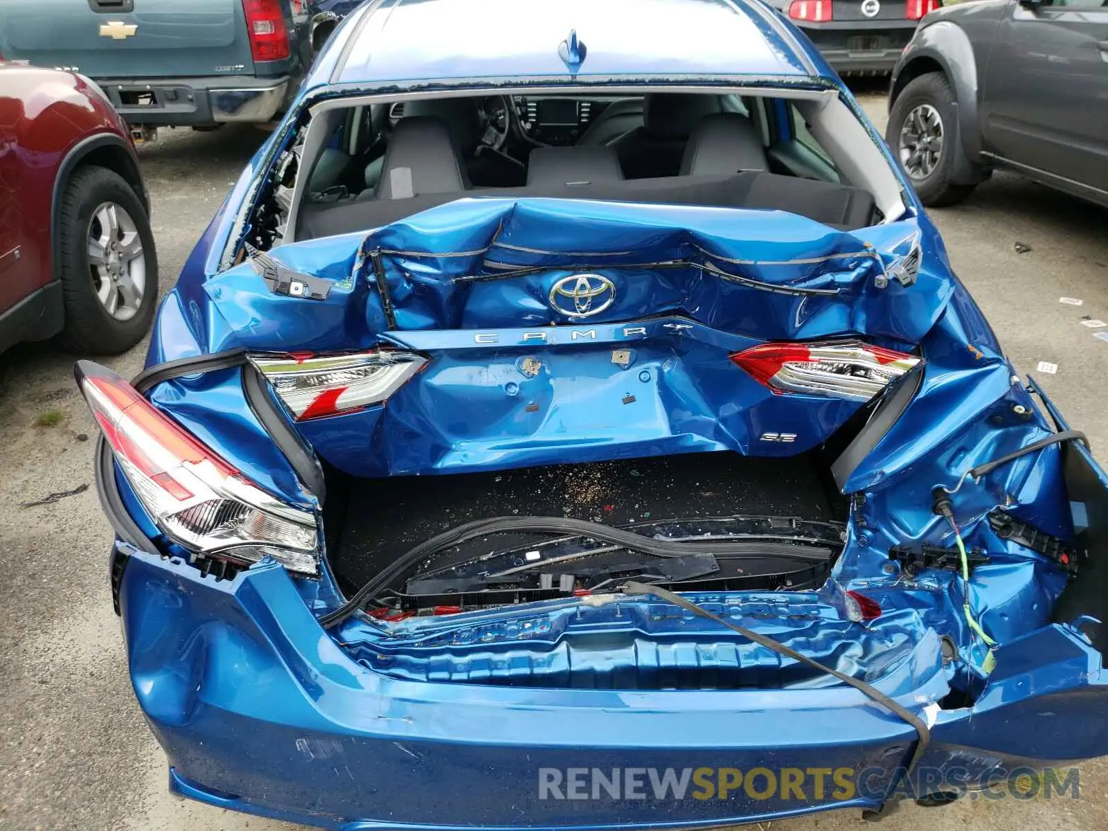 9 fotografías del automóvil dañado 4T1B11HK7KU249548 TOYOTA CAMRY 2019