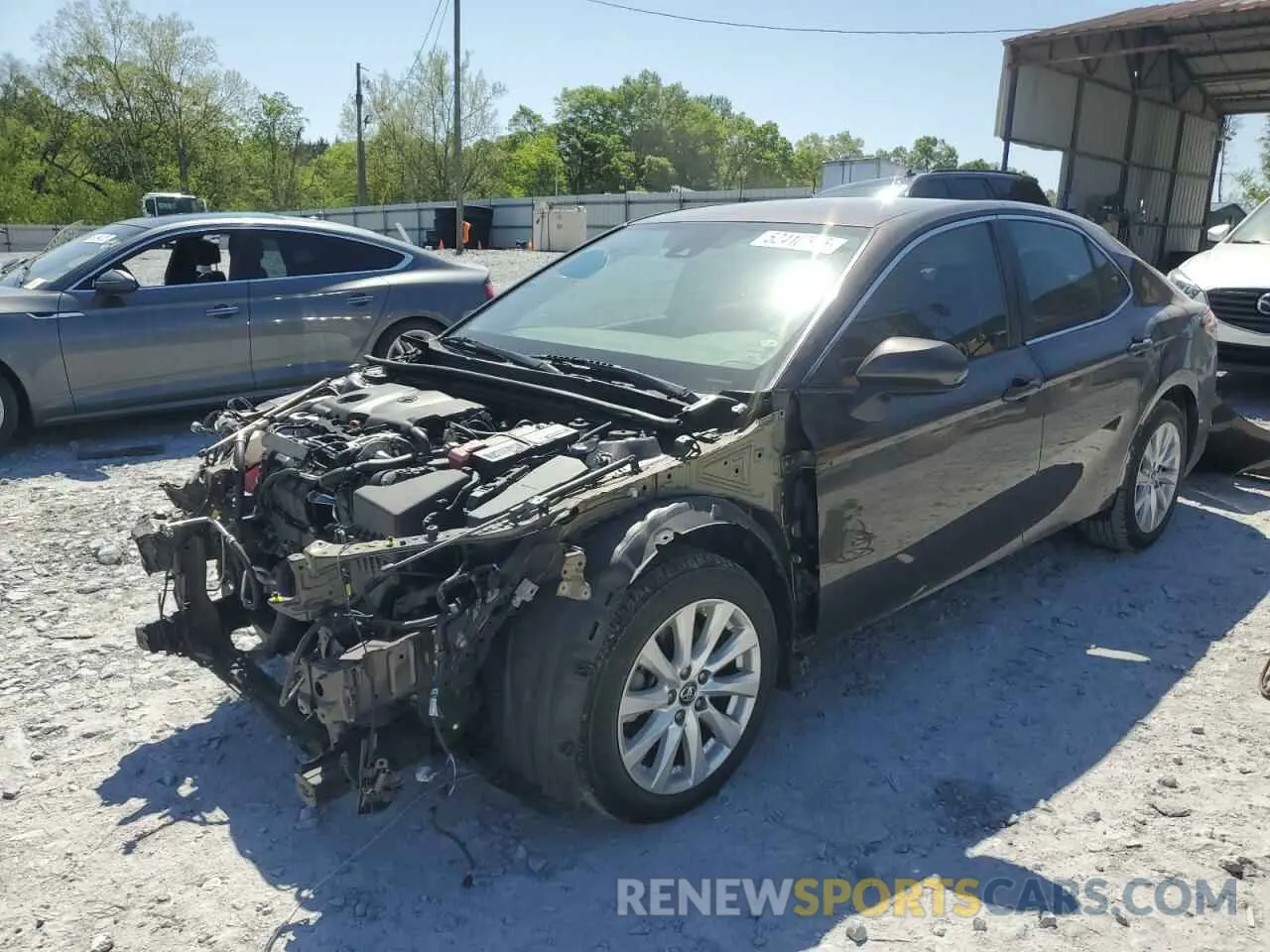 1 fotografías del automóvil dañado 4T1B11HK7KU251347 TOYOTA CAMRY 2019