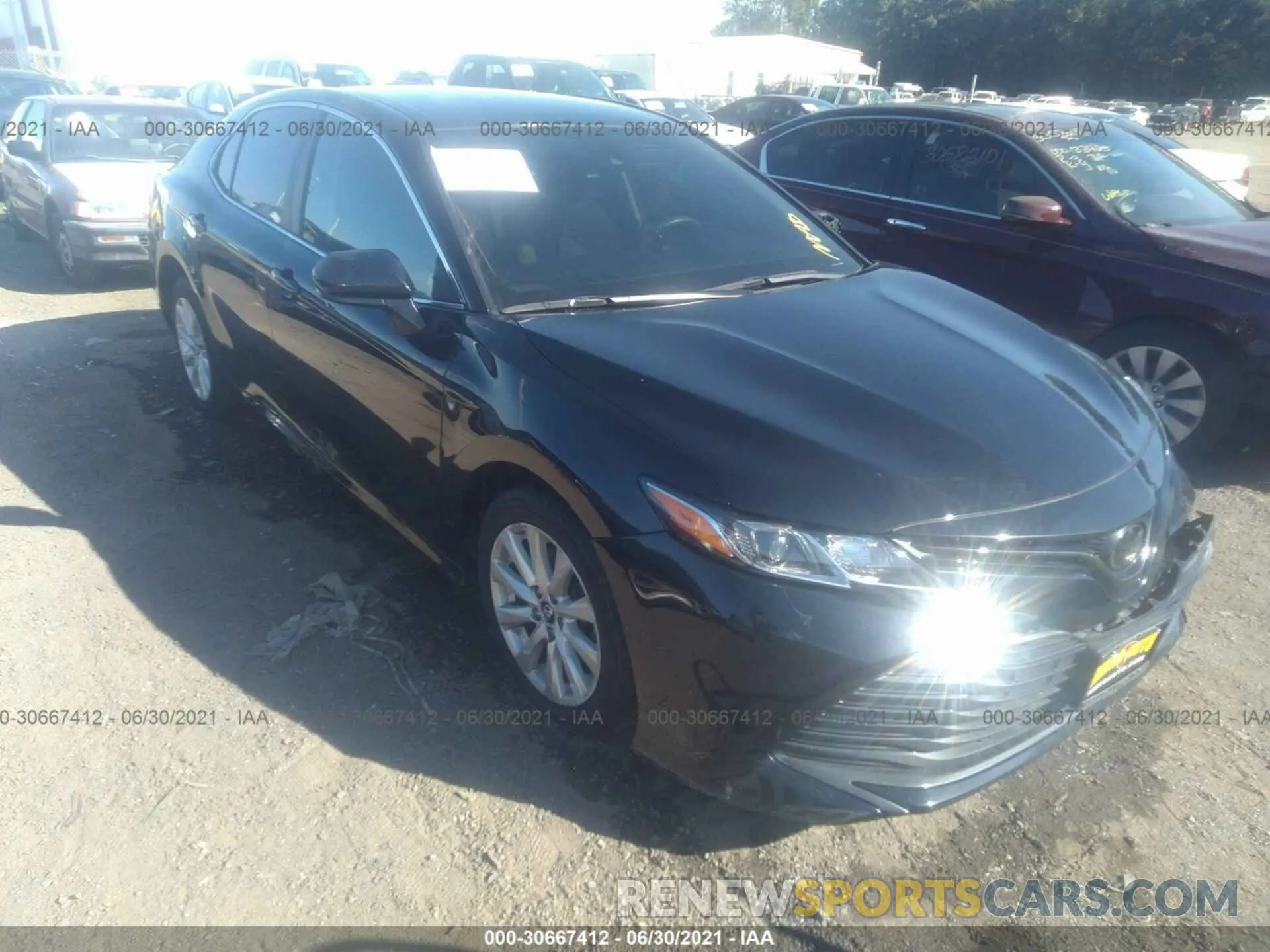 1 fotografías del automóvil dañado 4T1B11HK7KU258573 TOYOTA CAMRY 2019