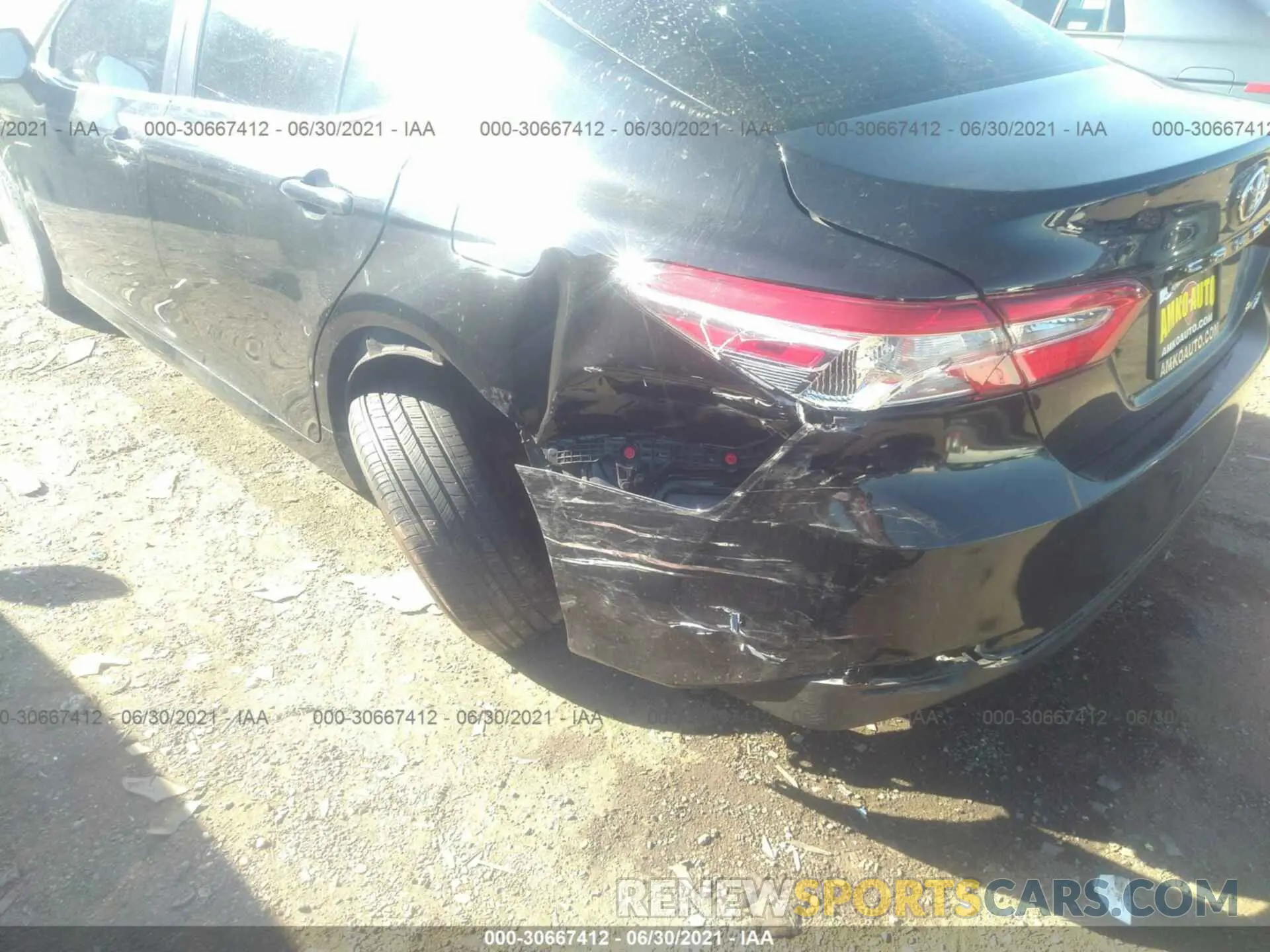 6 fotografías del automóvil dañado 4T1B11HK7KU258573 TOYOTA CAMRY 2019