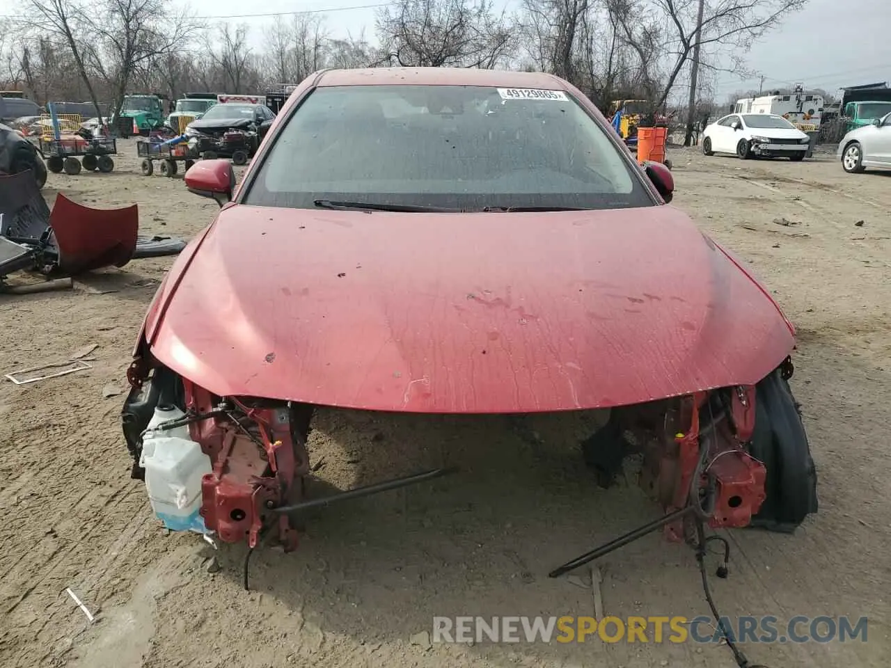 5 fotografías del automóvil dañado 4T1B11HK7KU283151 TOYOTA CAMRY 2019