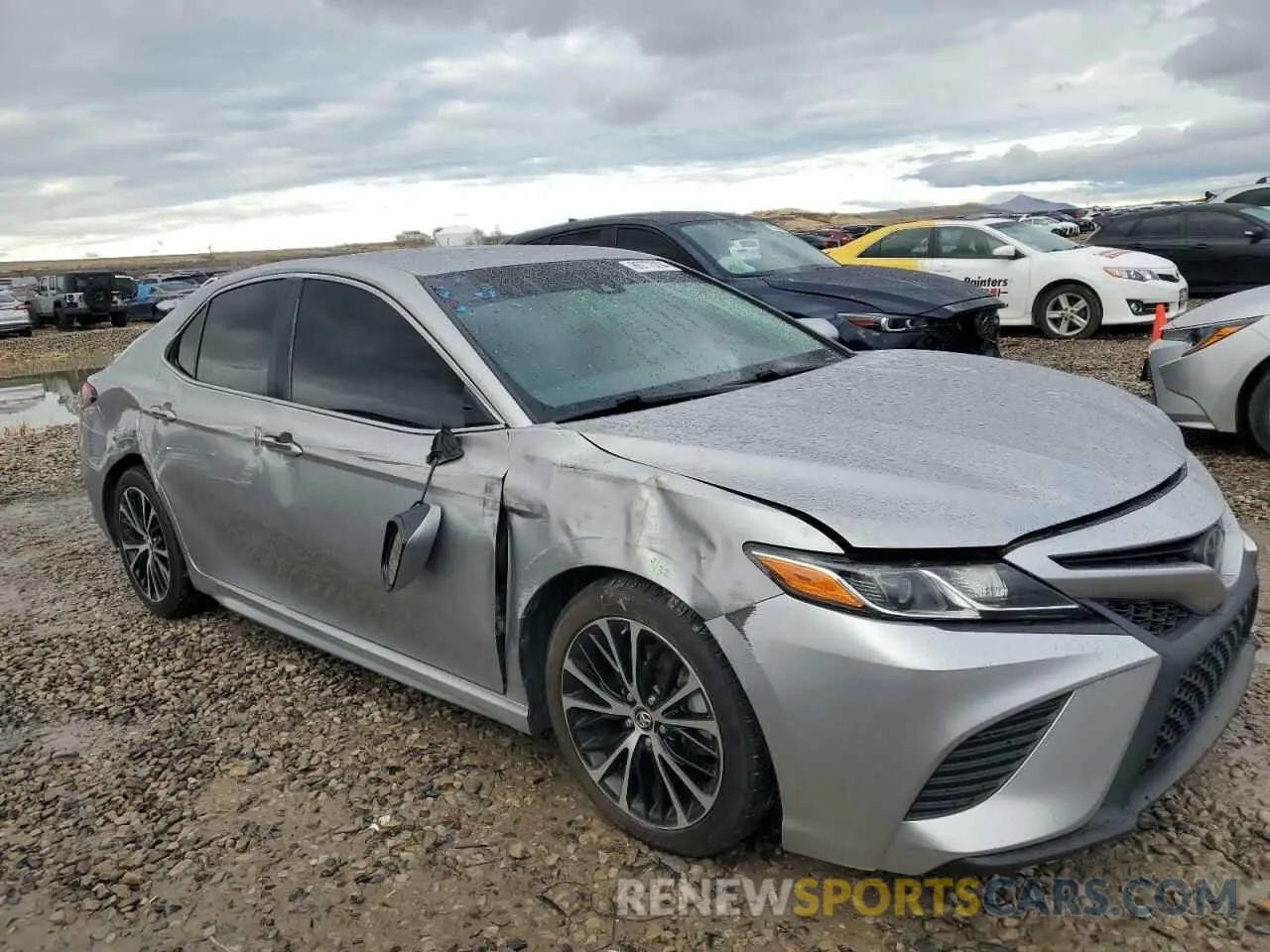 4 fotografías del automóvil dañado 4T1B11HK7KU685624 TOYOTA CAMRY 2019