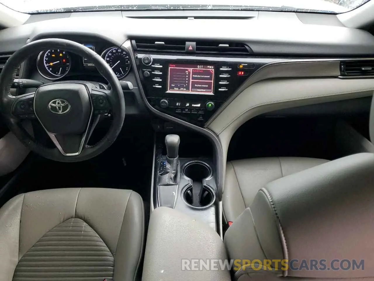 8 fotografías del automóvil dañado 4T1B11HK7KU685624 TOYOTA CAMRY 2019