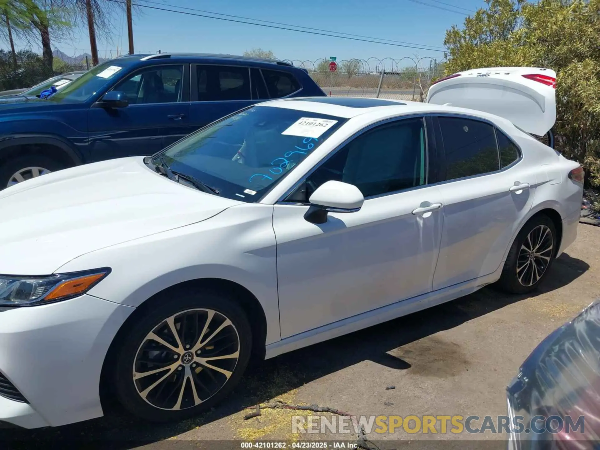 15 fotografías del automóvil dañado 4T1B11HK7KU702969 TOYOTA CAMRY 2019