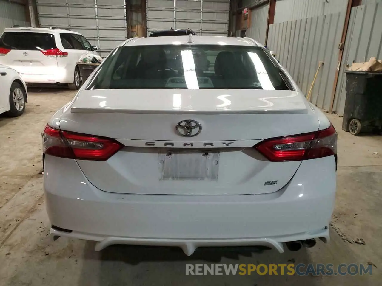6 fotografías del automóvil dañado 4T1B11HK7KU714510 TOYOTA CAMRY 2019