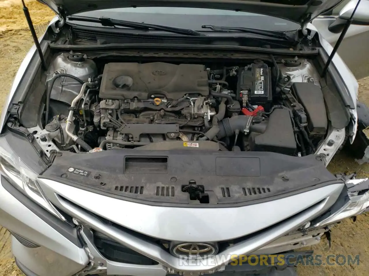 12 fotografías del automóvil dañado 4T1B11HK7KU722106 TOYOTA CAMRY 2019