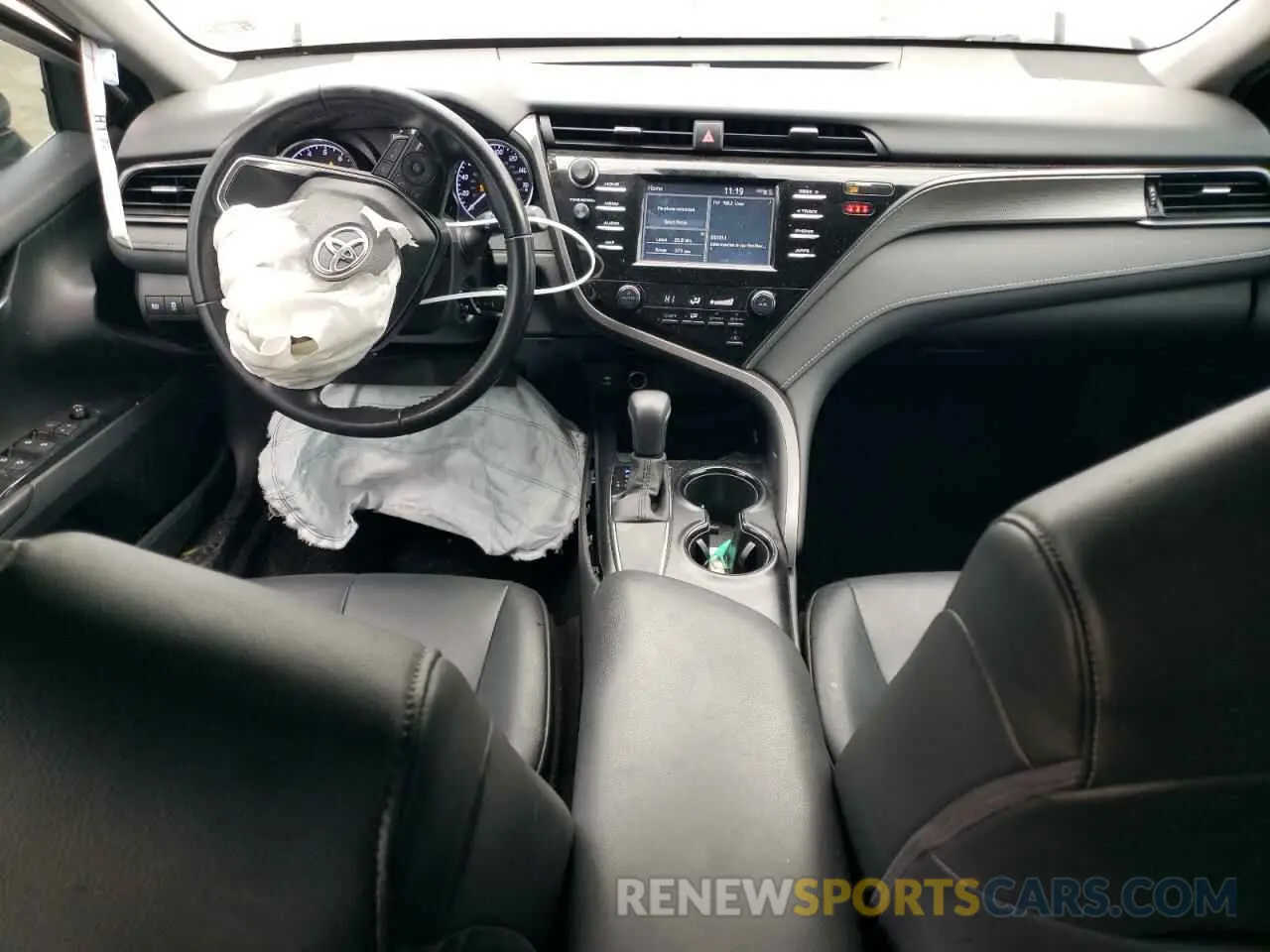 8 fotografías del automóvil dañado 4T1B11HK7KU722106 TOYOTA CAMRY 2019