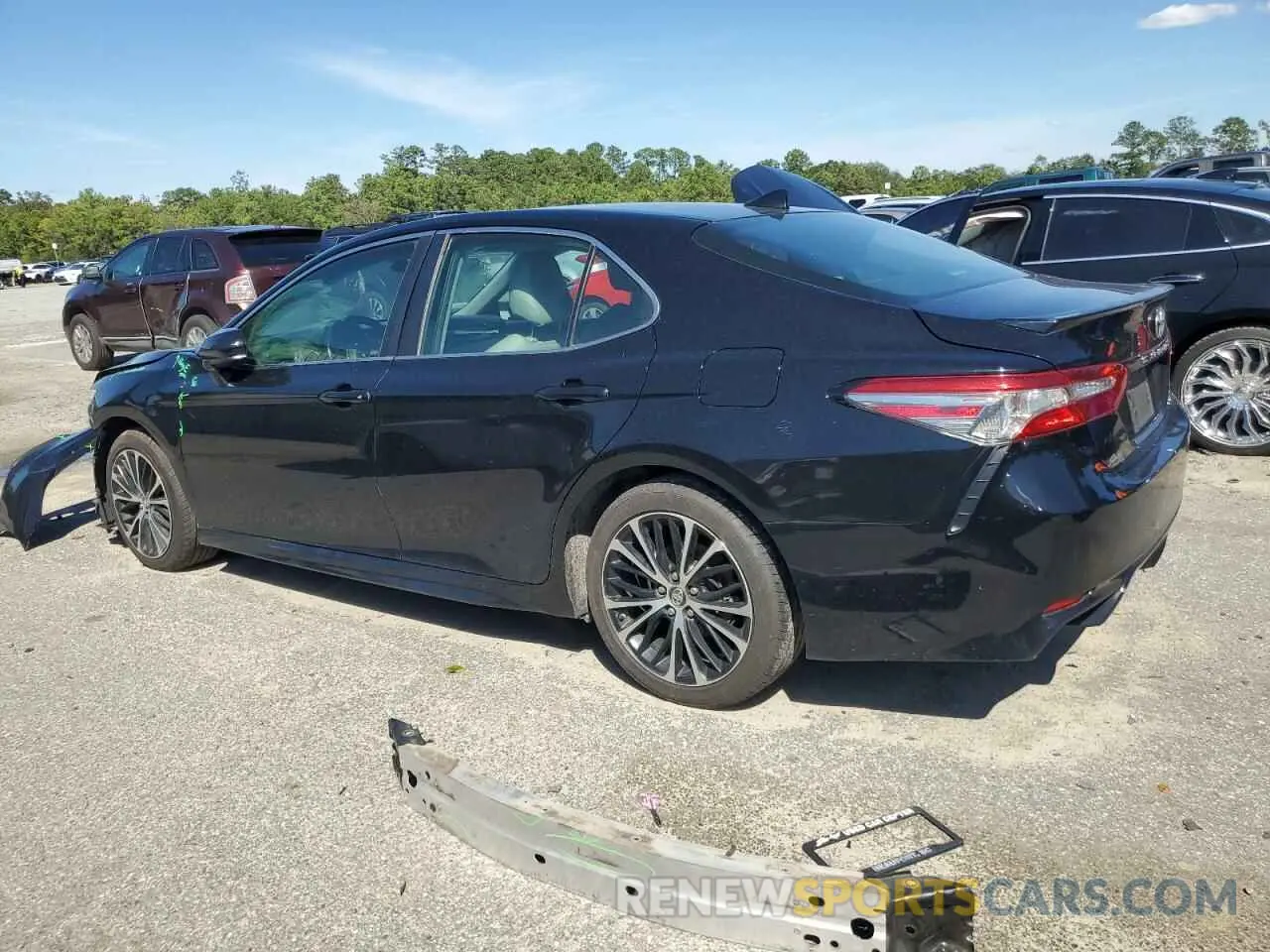 2 fotografías del automóvil dañado 4T1B11HK7KU722560 TOYOTA CAMRY 2019