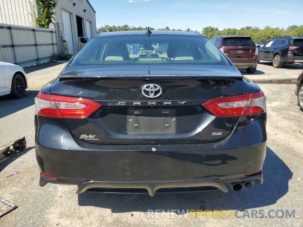 6 fotografías del automóvil dañado 4T1B11HK7KU722560 TOYOTA CAMRY 2019