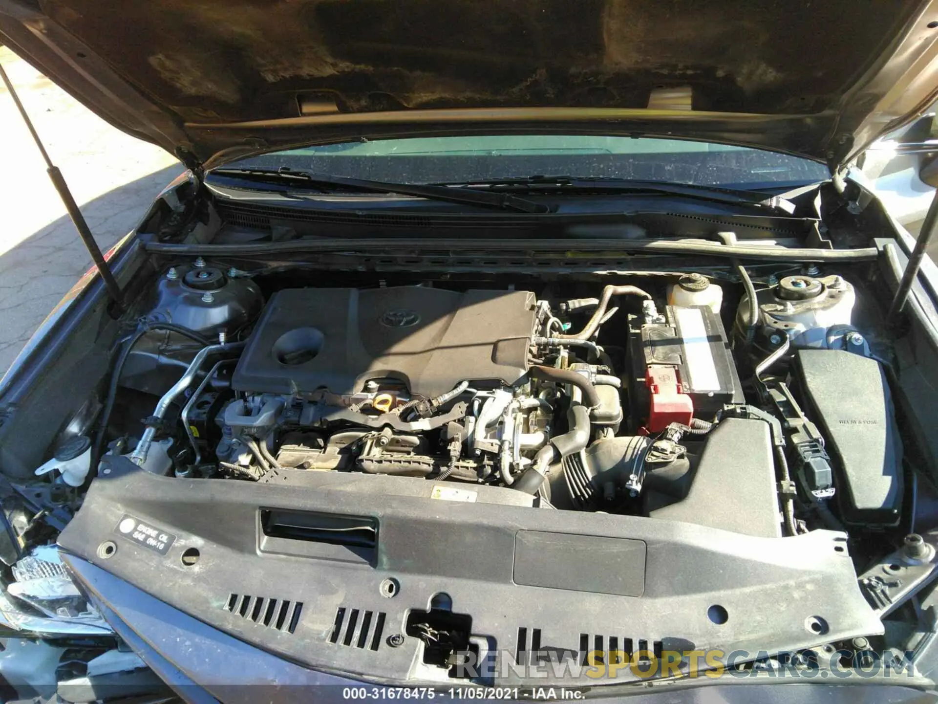10 fotografías del automóvil dañado 4T1B11HK7KU725765 TOYOTA CAMRY 2019