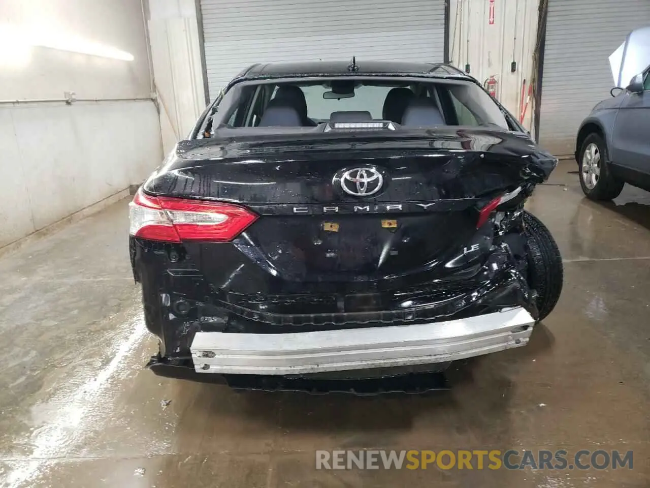 6 fotografías del automóvil dañado 4T1B11HK7KU744297 TOYOTA CAMRY 2019