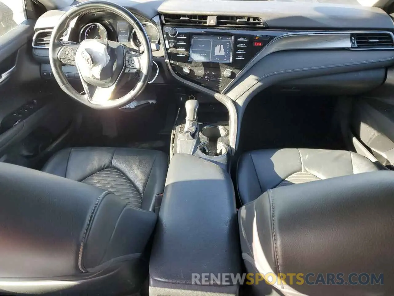 8 fotografías del automóvil dañado 4T1B11HK7KU762041 TOYOTA CAMRY 2019
