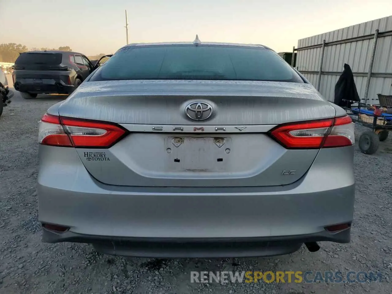 6 fotografías del automóvil dañado 4T1B11HK7KU781723 TOYOTA CAMRY 2019