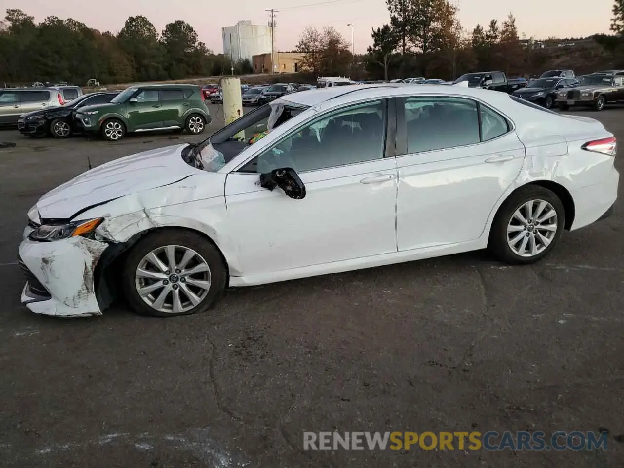 1 fotografías del automóvil dañado 4T1B11HK7KU782340 TOYOTA CAMRY 2019