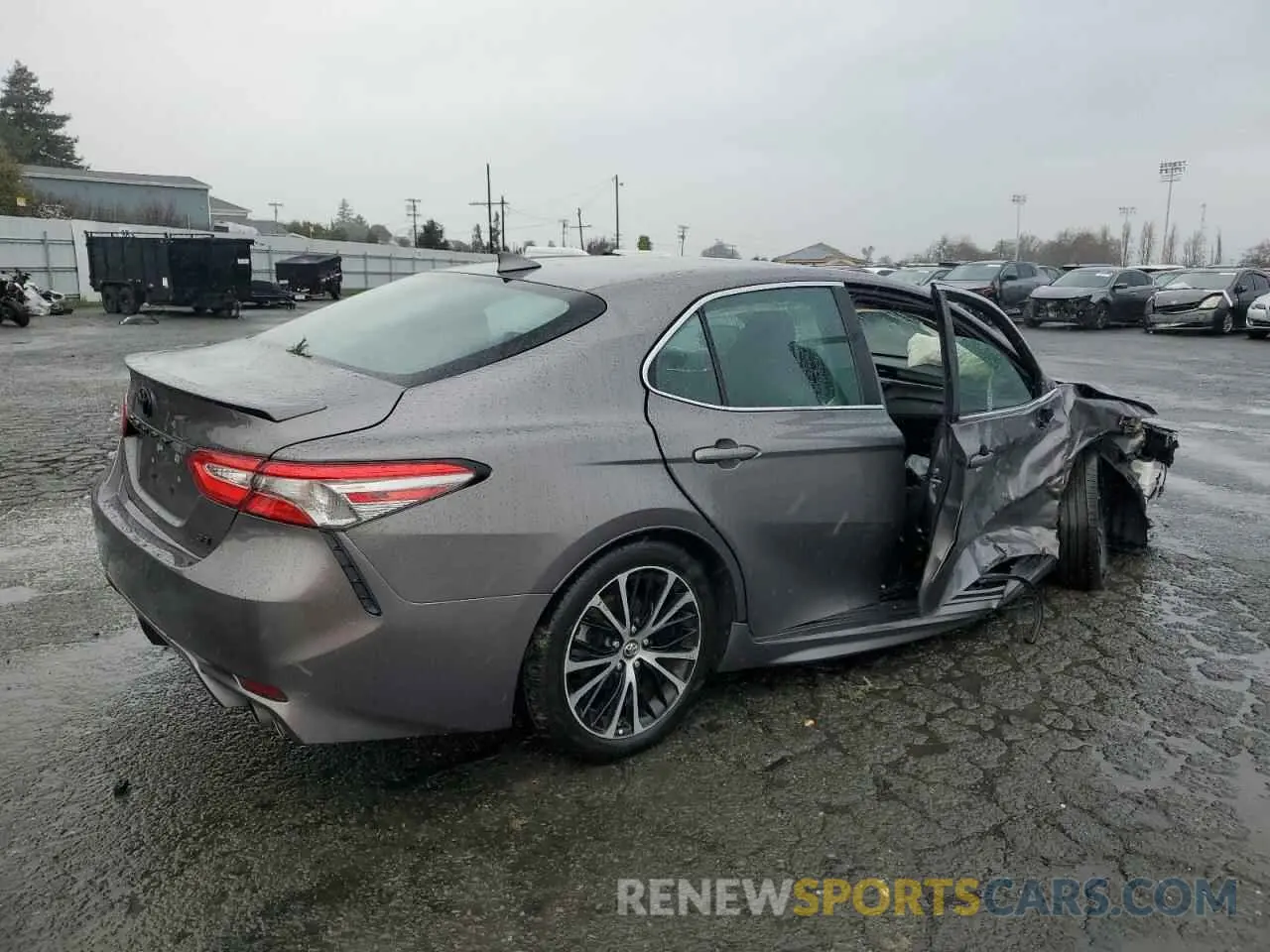 3 fotografías del automóvil dañado 4T1B11HK7KU793256 TOYOTA CAMRY 2019