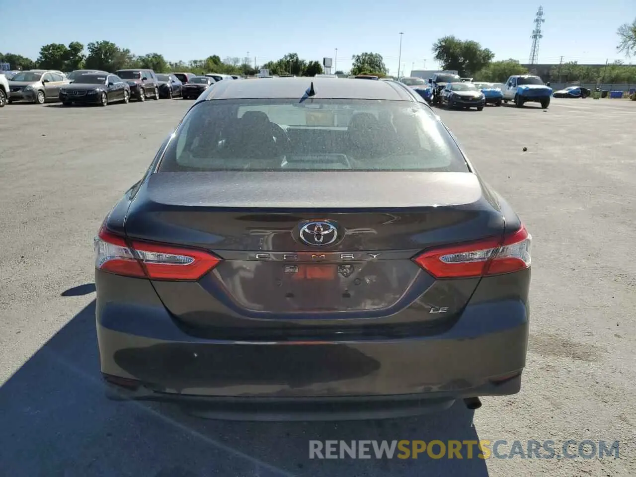 6 fotografías del automóvil dañado 4T1B11HK7KU809701 TOYOTA CAMRY 2019