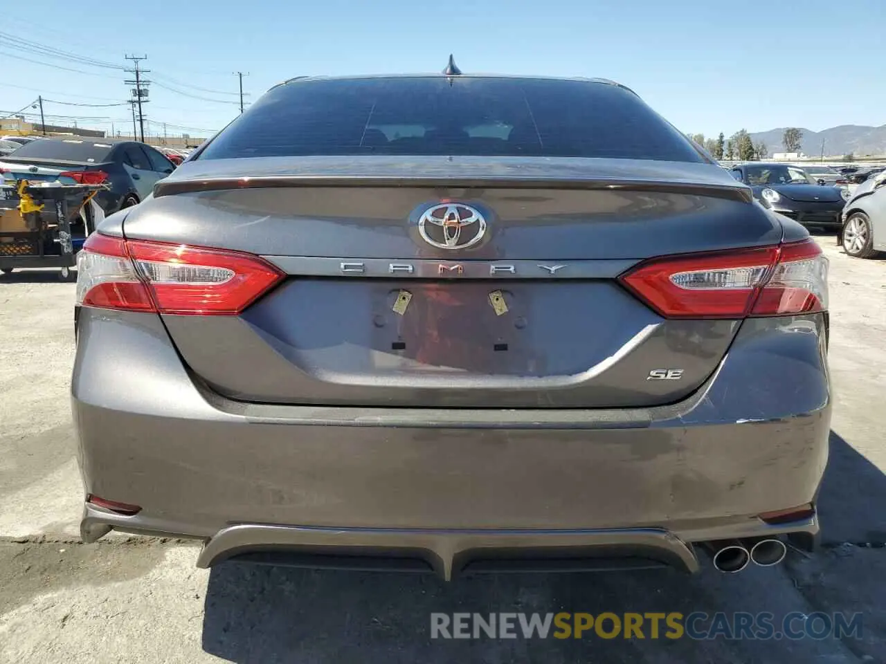 6 fotografías del automóvil dañado 4T1B11HK7KU826983 TOYOTA CAMRY 2019