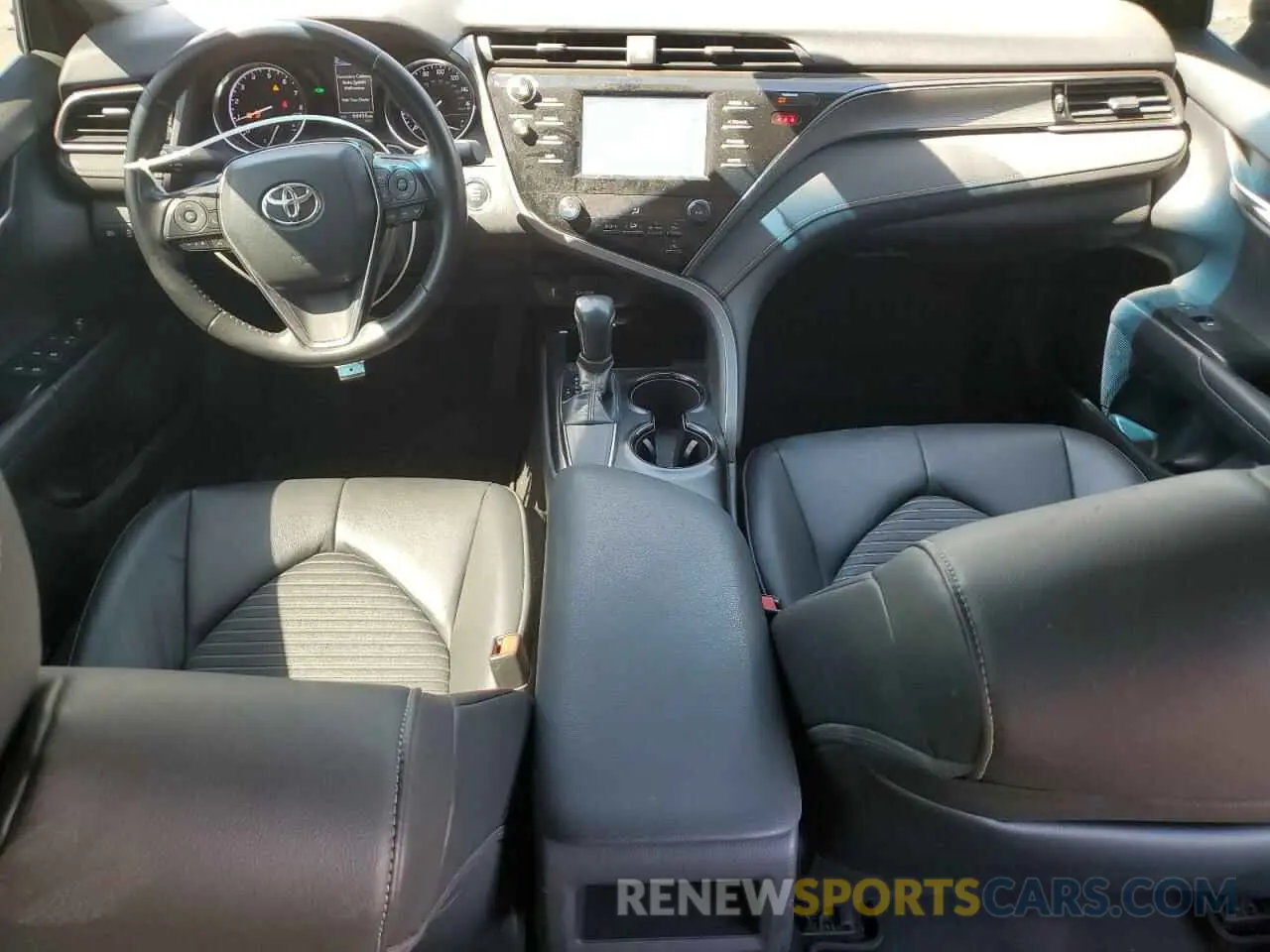8 fotografías del automóvil dañado 4T1B11HK7KU826983 TOYOTA CAMRY 2019