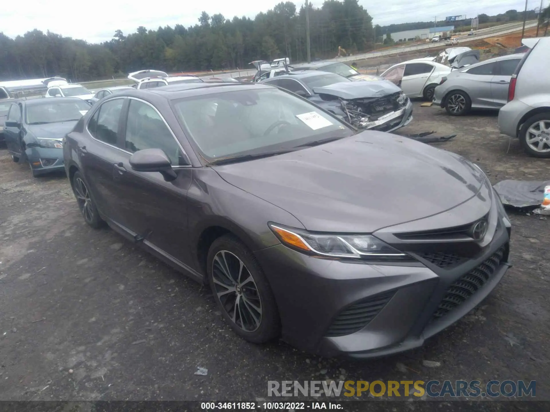 1 fotografías del automóvil dañado 4T1B11HK7KU844822 TOYOTA CAMRY 2019