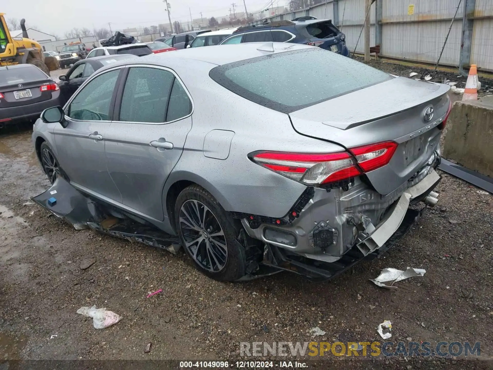 3 fotografías del automóvil dañado 4T1B11HK7KU852693 TOYOTA CAMRY 2019