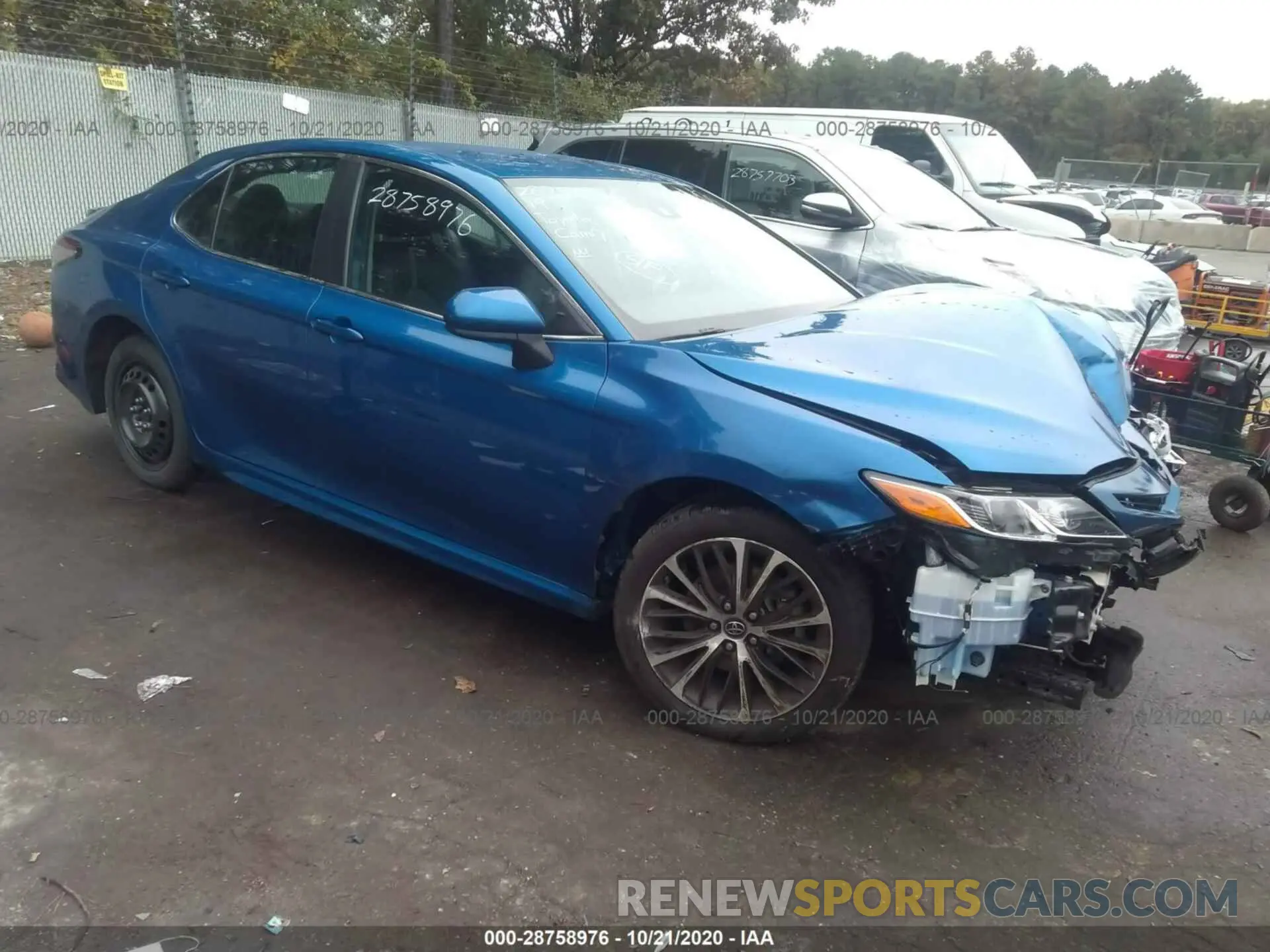 1 fotografías del automóvil dañado 4T1B11HK8KU168462 TOYOTA CAMRY 2019