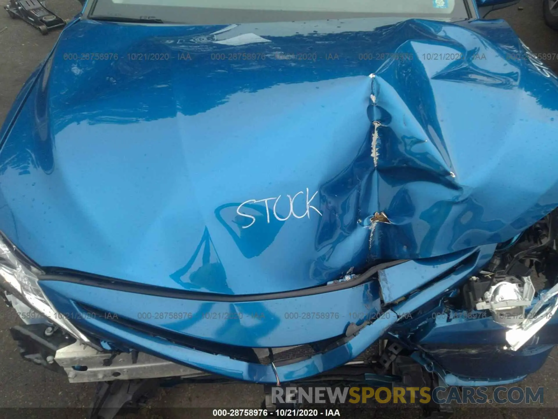 10 fotografías del automóvil dañado 4T1B11HK8KU168462 TOYOTA CAMRY 2019