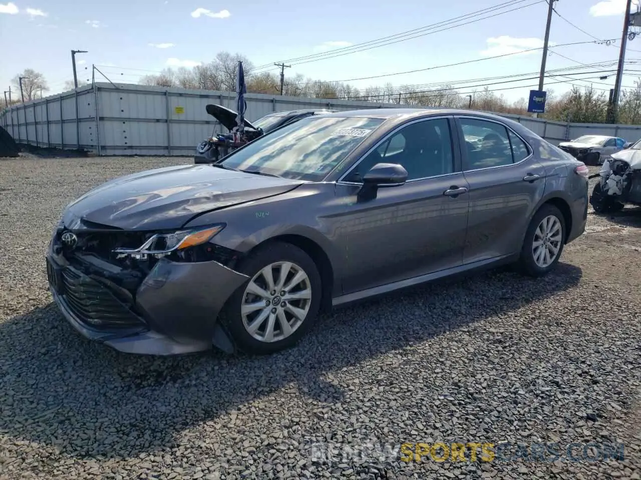 1 fotografías del automóvil dañado 4T1B11HK8KU179087 TOYOTA CAMRY 2019