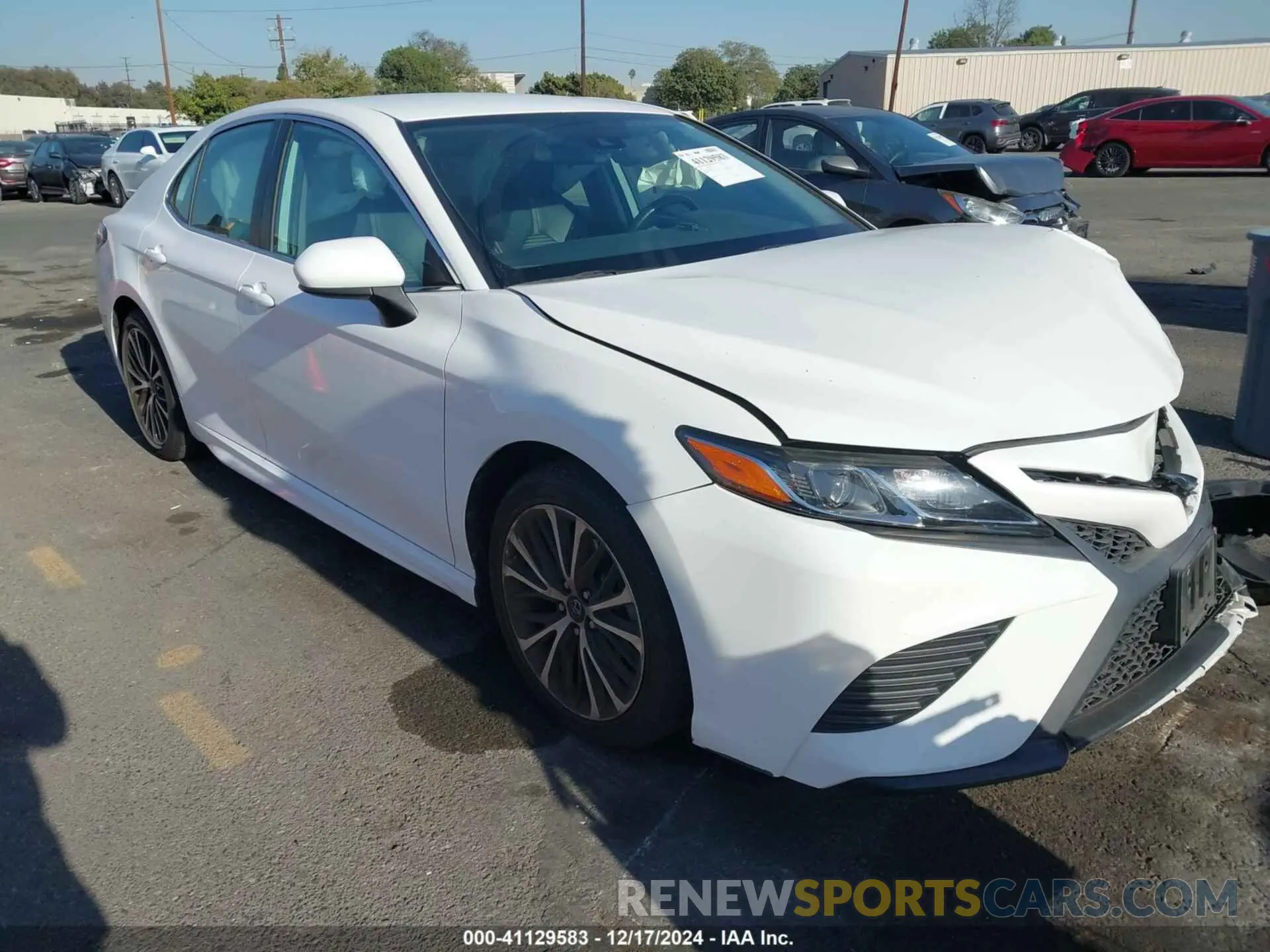 1 fotografías del automóvil dañado 4T1B11HK8KU180109 TOYOTA CAMRY 2019