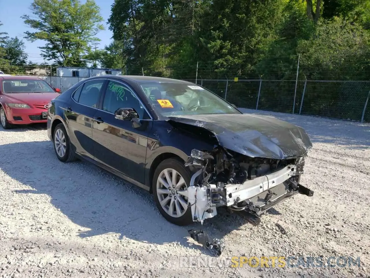 1 fotografías del automóvil dañado 4T1B11HK8KU180160 TOYOTA CAMRY 2019