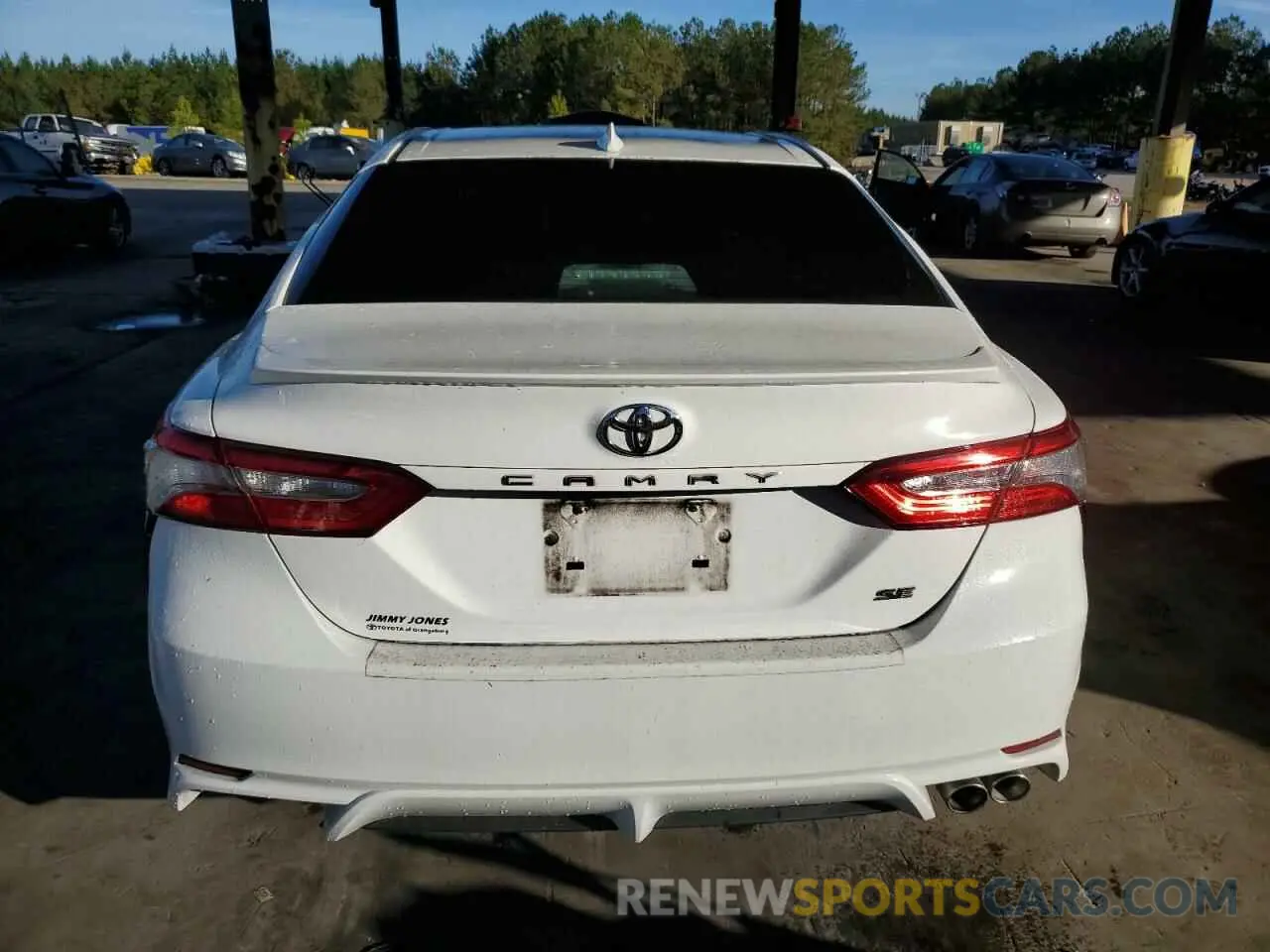 6 fotografías del automóvil dañado 4T1B11HK8KU184452 TOYOTA CAMRY 2019