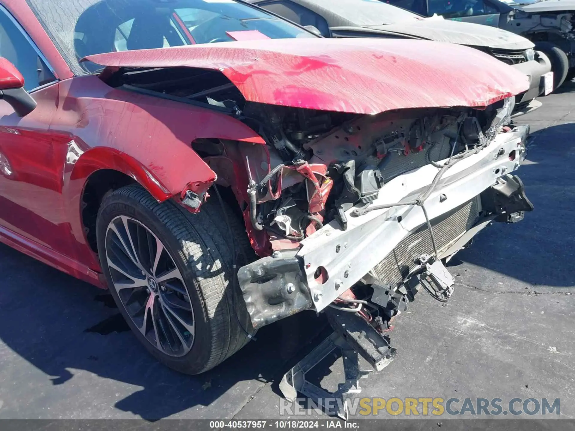 6 fotografías del automóvil dañado 4T1B11HK8KU193460 TOYOTA CAMRY 2019