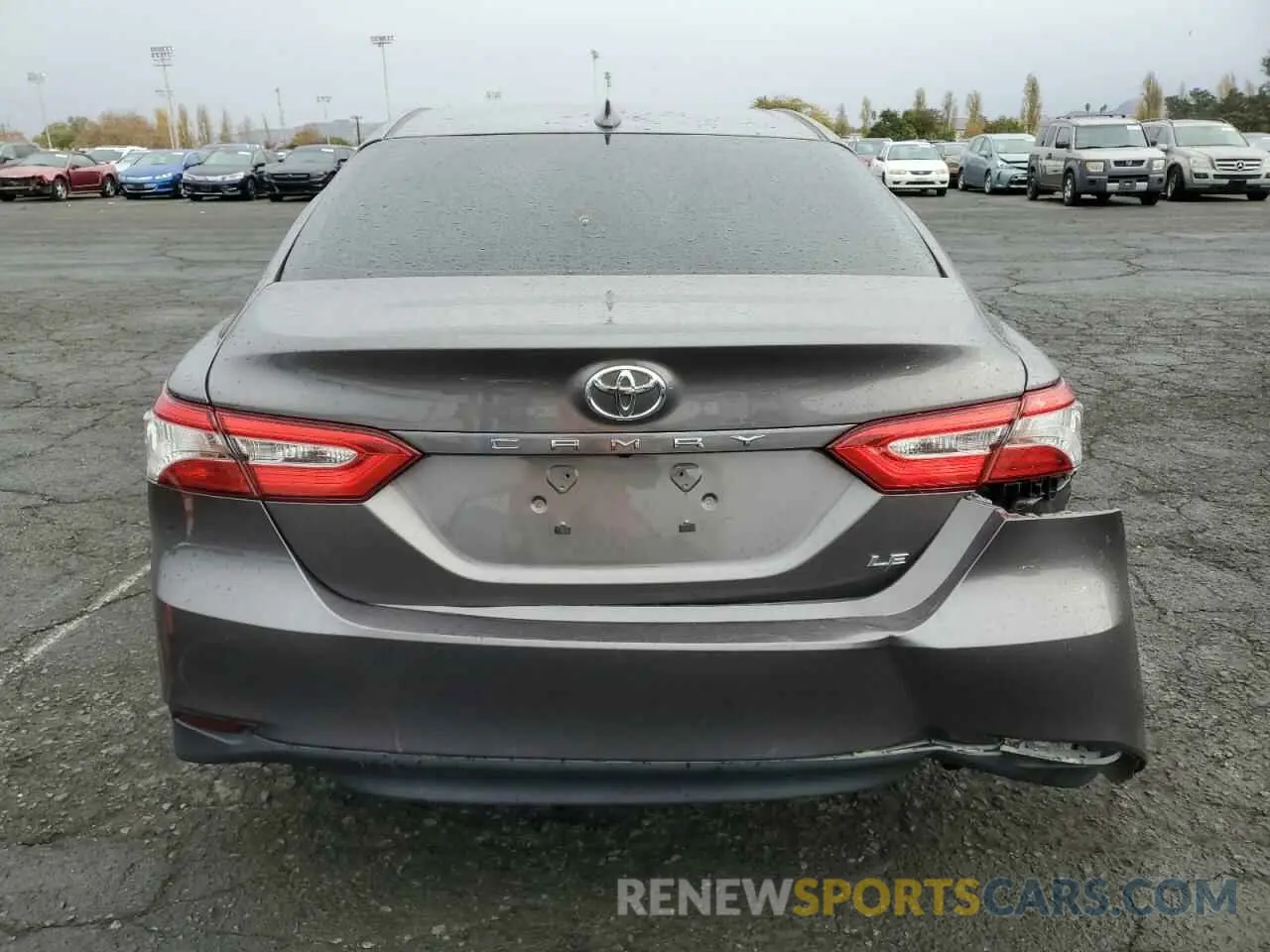 6 fotografías del automóvil dañado 4T1B11HK8KU220429 TOYOTA CAMRY 2019