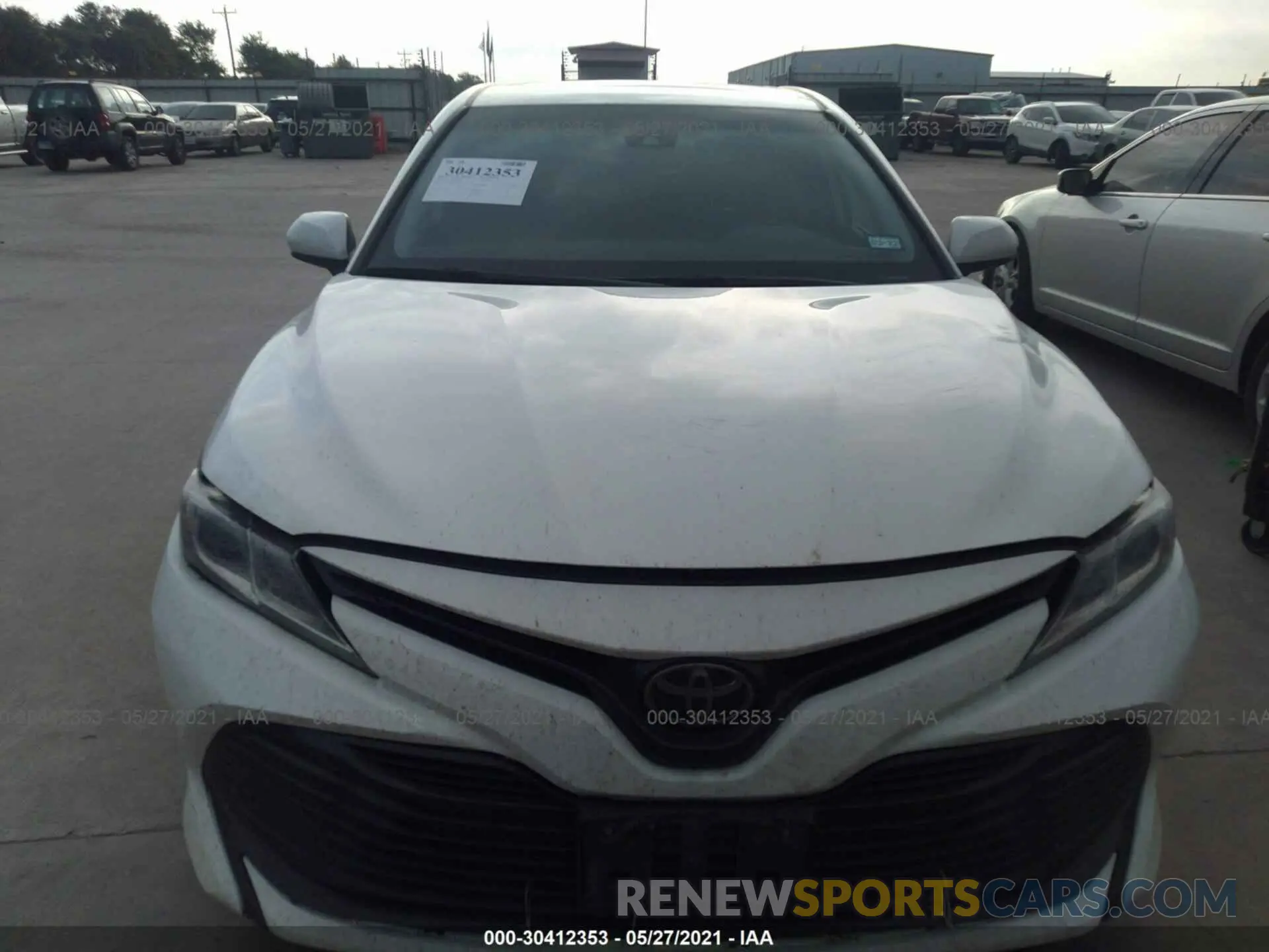 6 fotografías del automóvil dañado 4T1B11HK8KU235397 TOYOTA CAMRY 2019