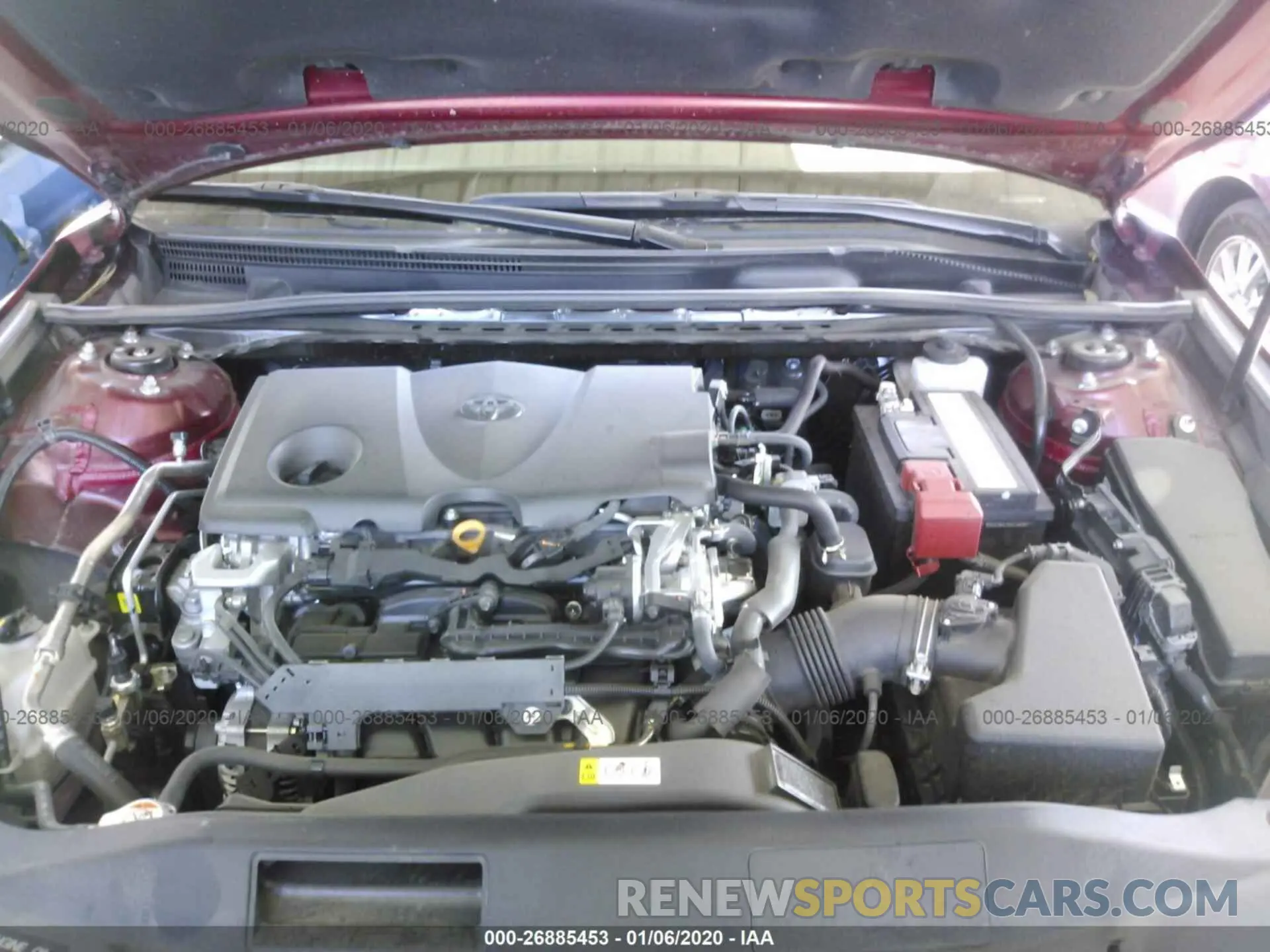 10 fotografías del automóvil dañado 4T1B11HK8KU239157 TOYOTA CAMRY 2019