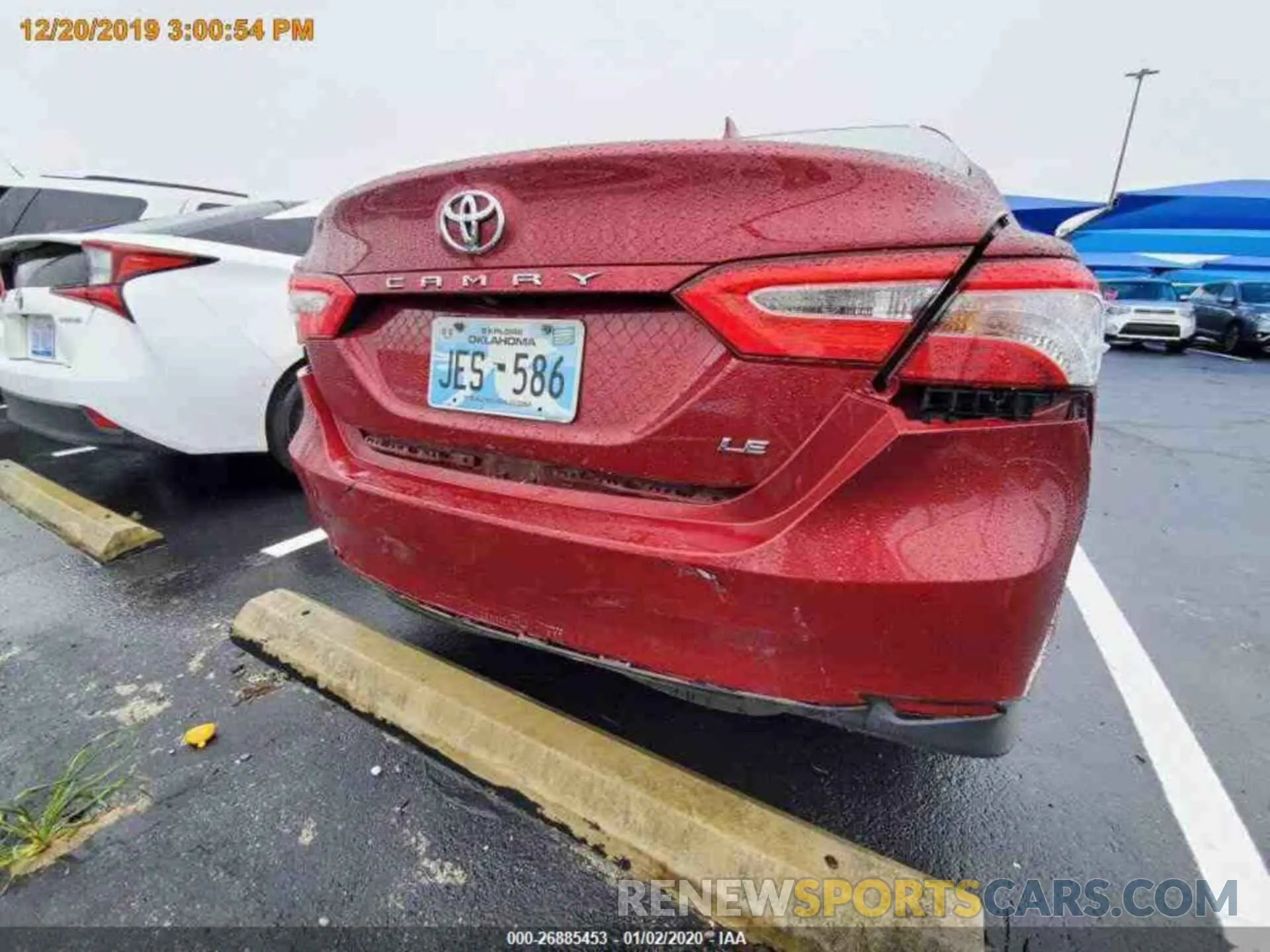 17 fotografías del automóvil dañado 4T1B11HK8KU239157 TOYOTA CAMRY 2019