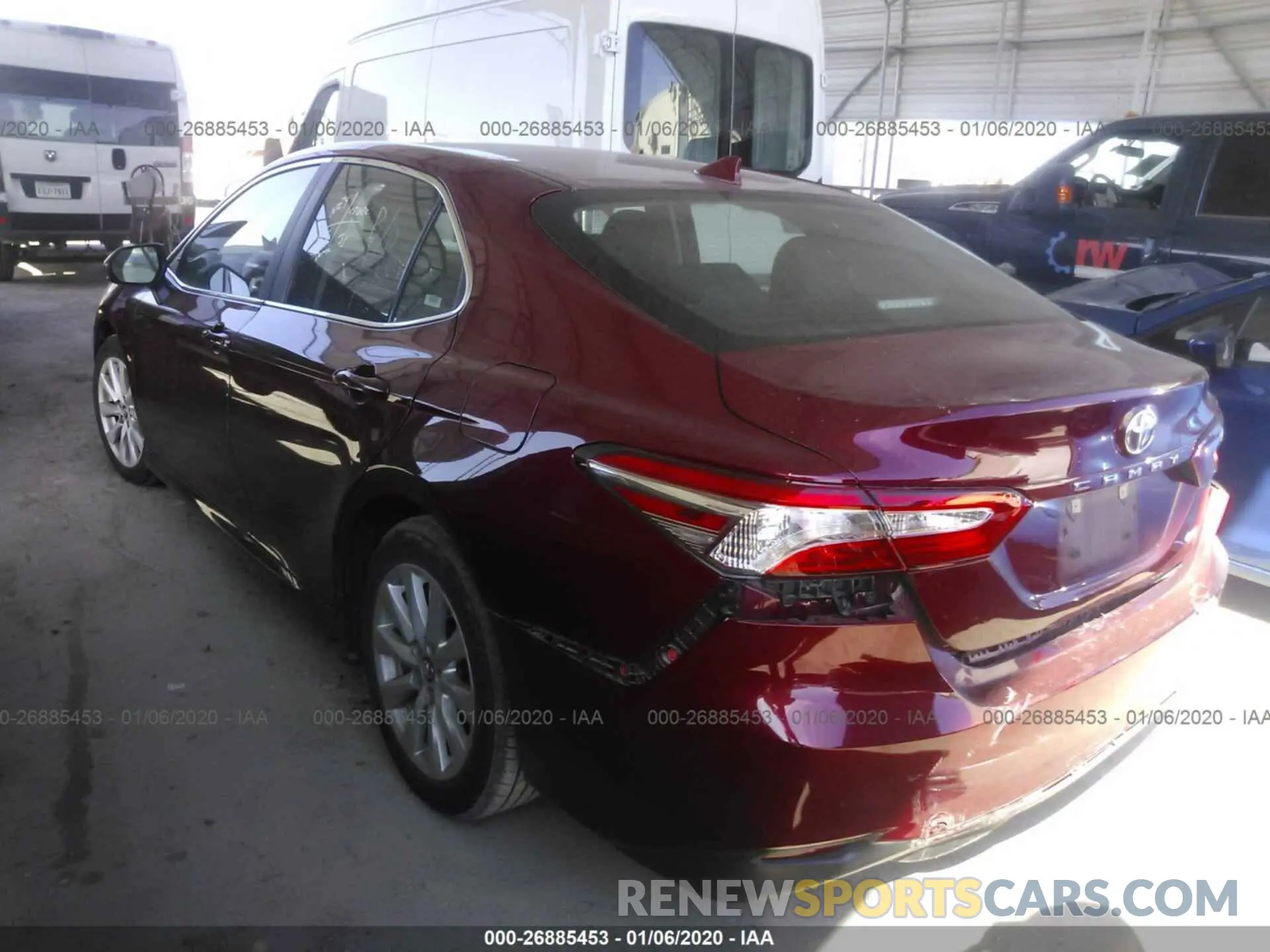 3 fotografías del automóvil dañado 4T1B11HK8KU239157 TOYOTA CAMRY 2019