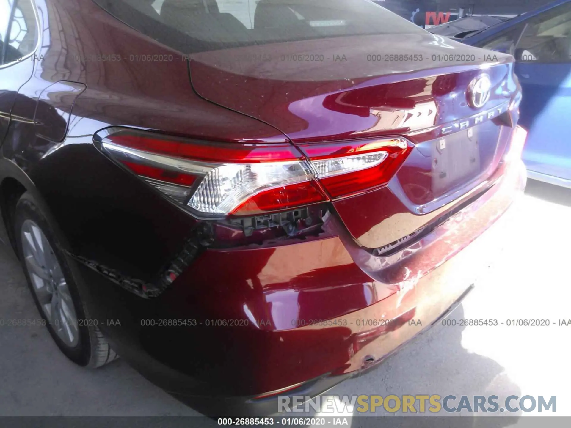 6 fotografías del automóvil dañado 4T1B11HK8KU239157 TOYOTA CAMRY 2019