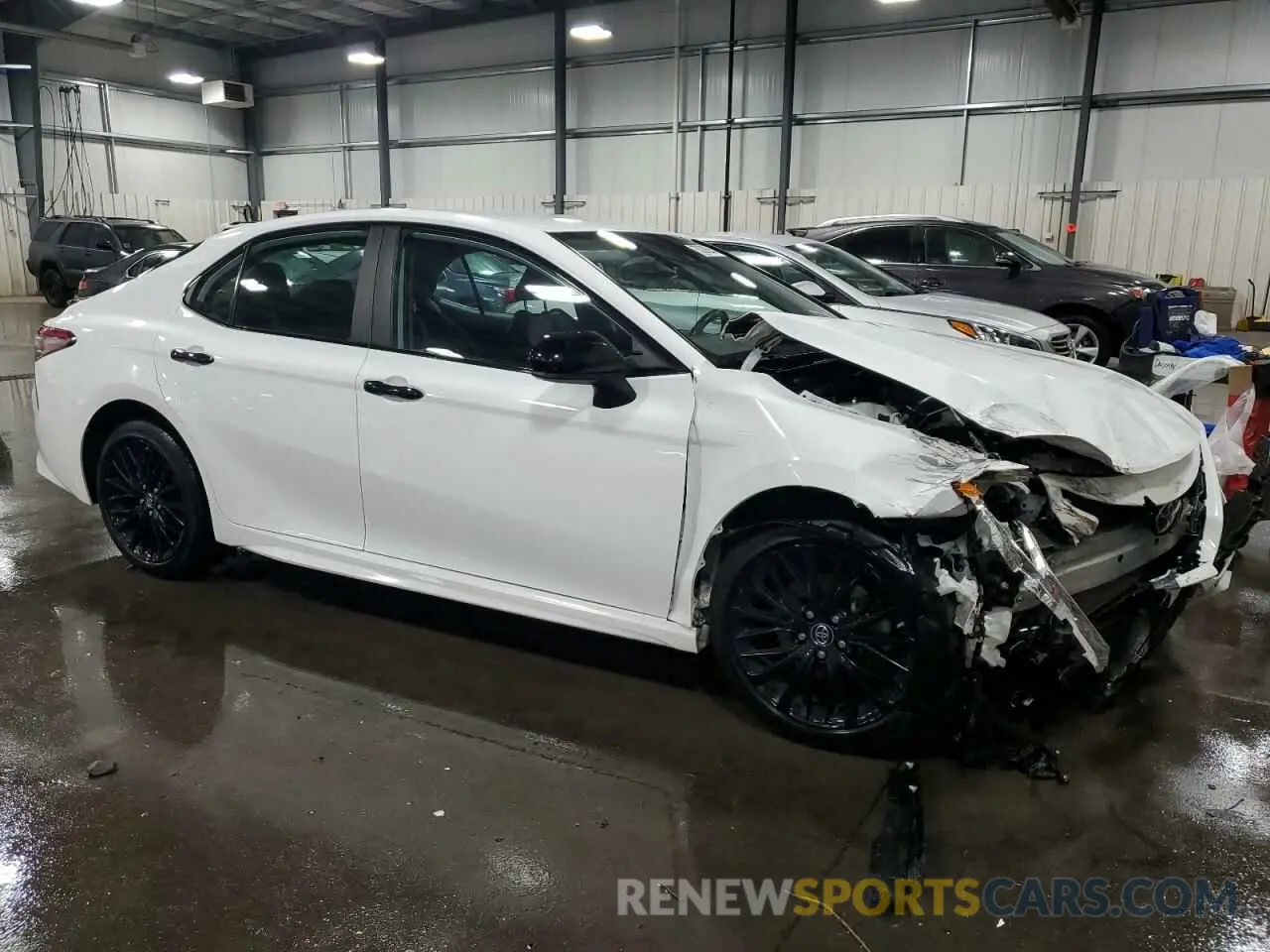 4 fotografías del automóvil dañado 4T1B11HK8KU247761 TOYOTA CAMRY 2019