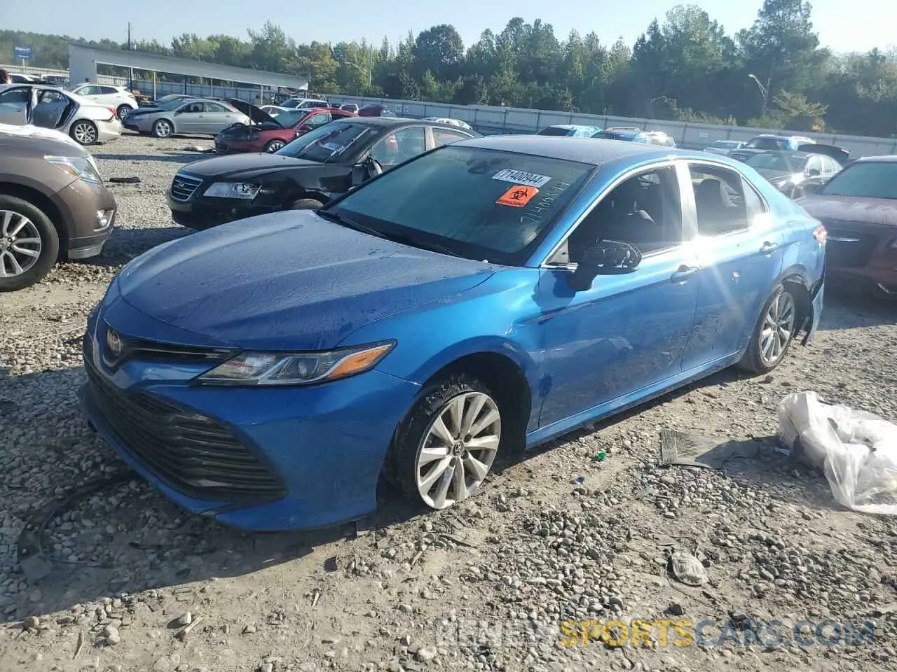 1 fotografías del automóvil dañado 4T1B11HK8KU254483 TOYOTA CAMRY 2019