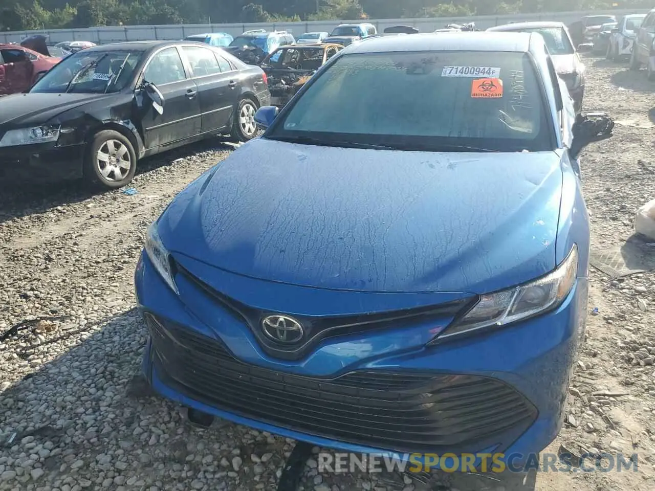 5 fotografías del automóvil dañado 4T1B11HK8KU254483 TOYOTA CAMRY 2019