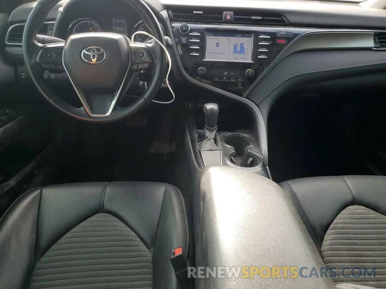 8 fotografías del automóvil dañado 4T1B11HK8KU255083 TOYOTA CAMRY 2019